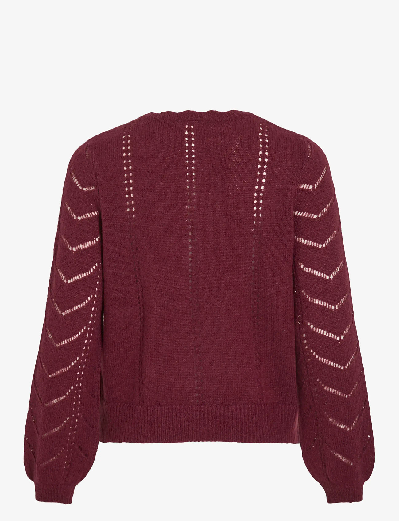 Vila - VITULI O-NECK L/S DETAIL KNIT CARDI/PB - cardigans - fig - 1