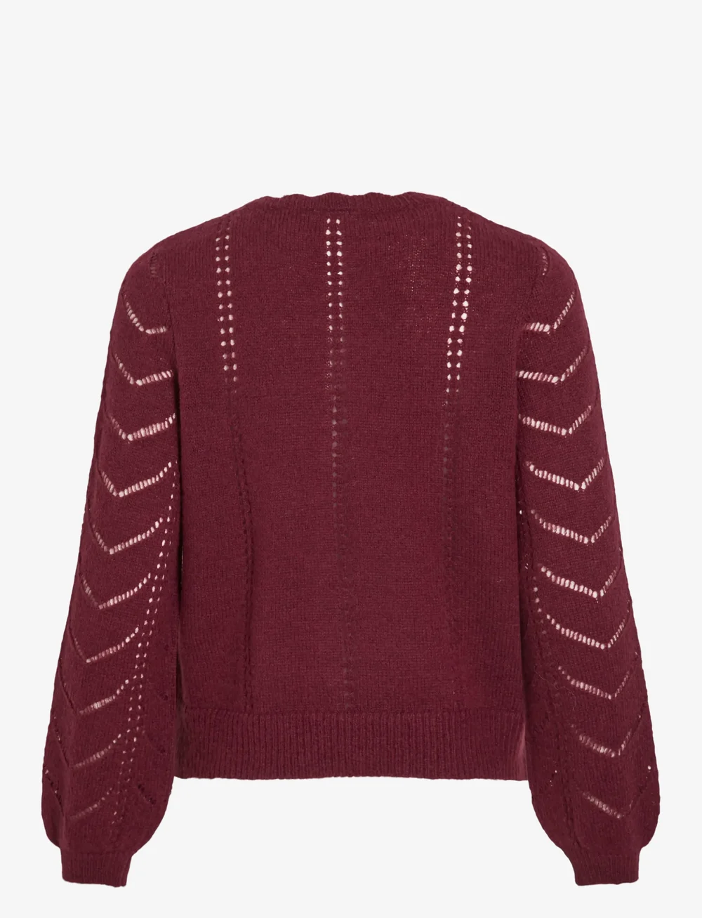 Vila - VITULI O-NECK L/S DETAIL KNIT CARDI/PB - kardiganid - fig - 1