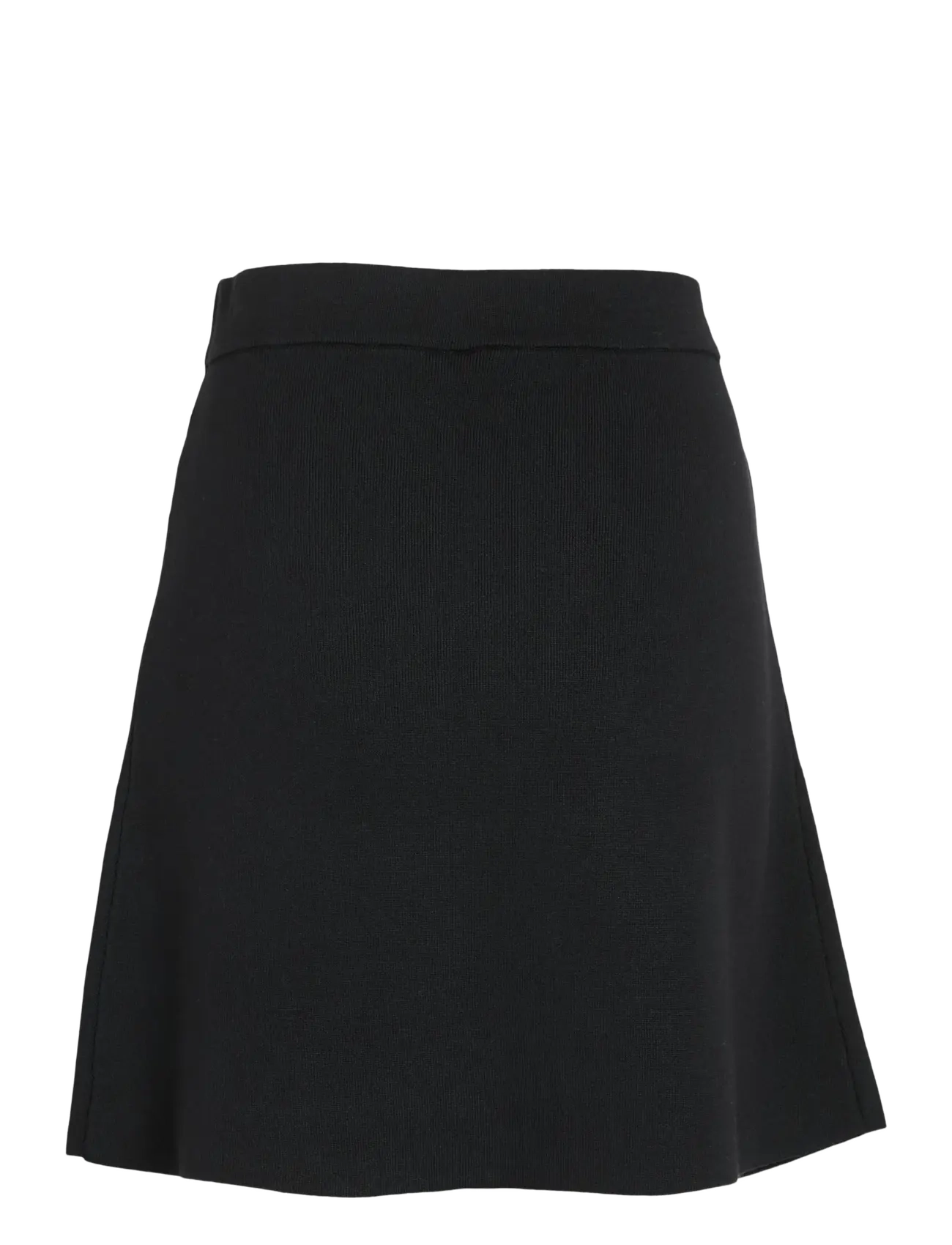 Vila - VISWAY SHORT A-LINE KNIT SKIRT - jupes en maille - black beauty - 2