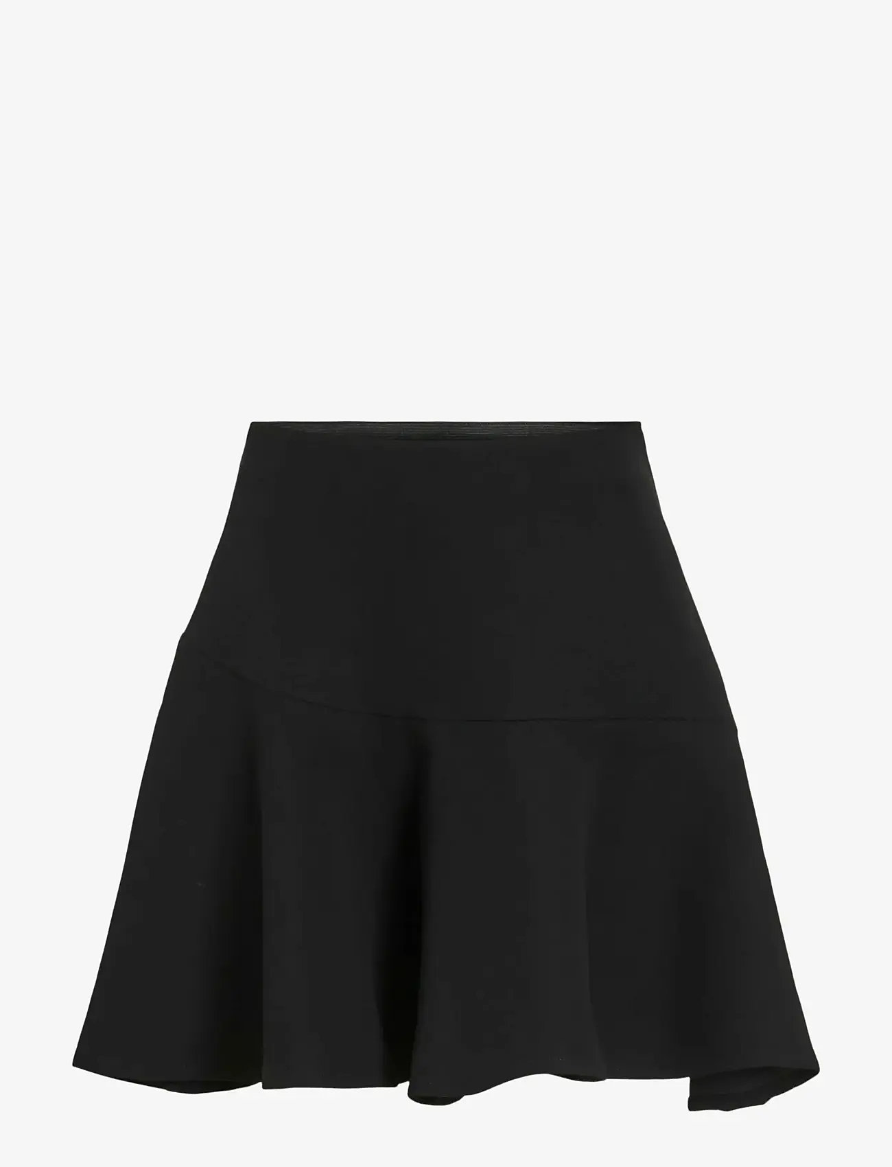 Vila - VISABBY HW SHORT SKIRT - kurze röcke - black beauty - 0