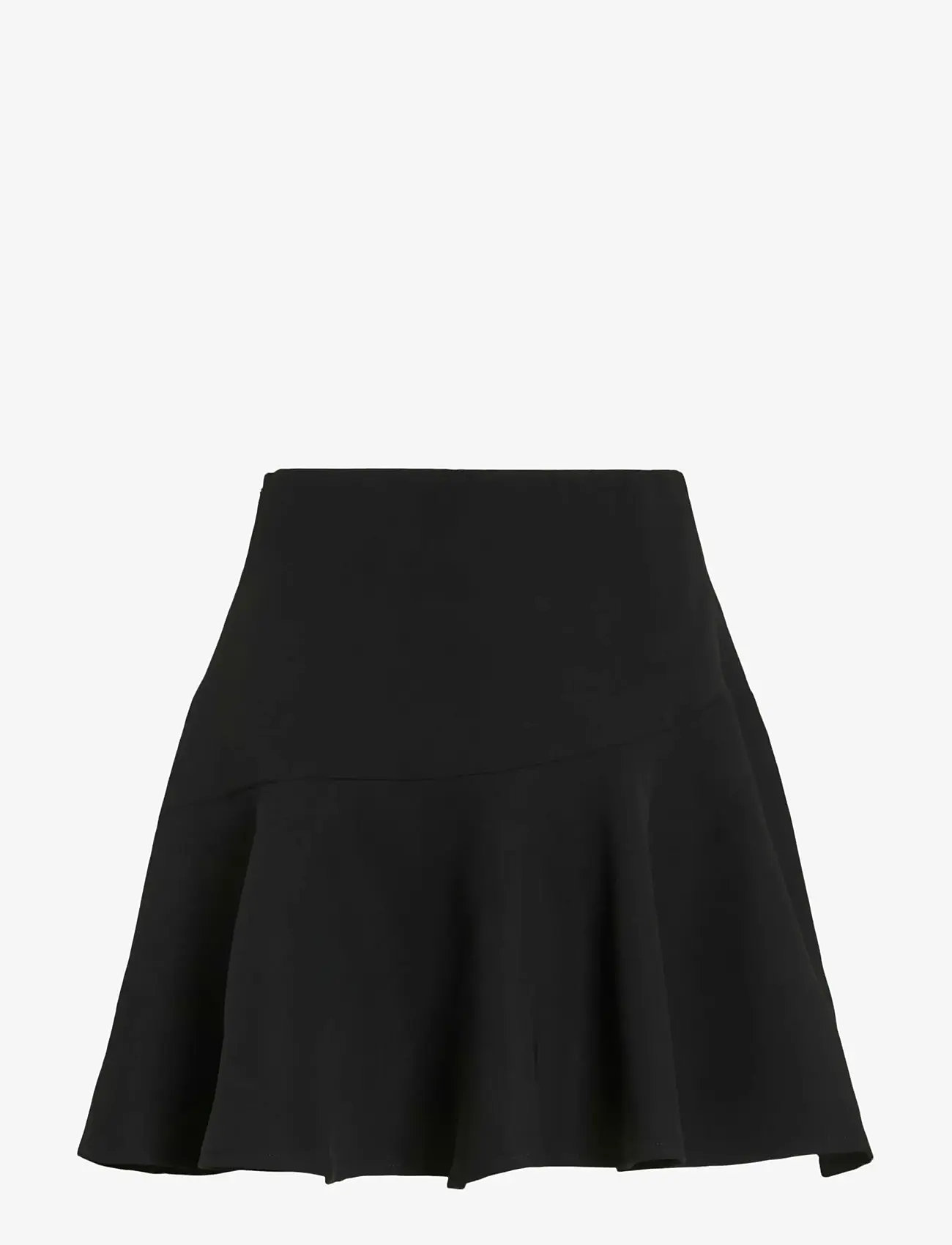 Vila - VISABBY HW SHORT SKIRT - kurze röcke - black beauty - 1
