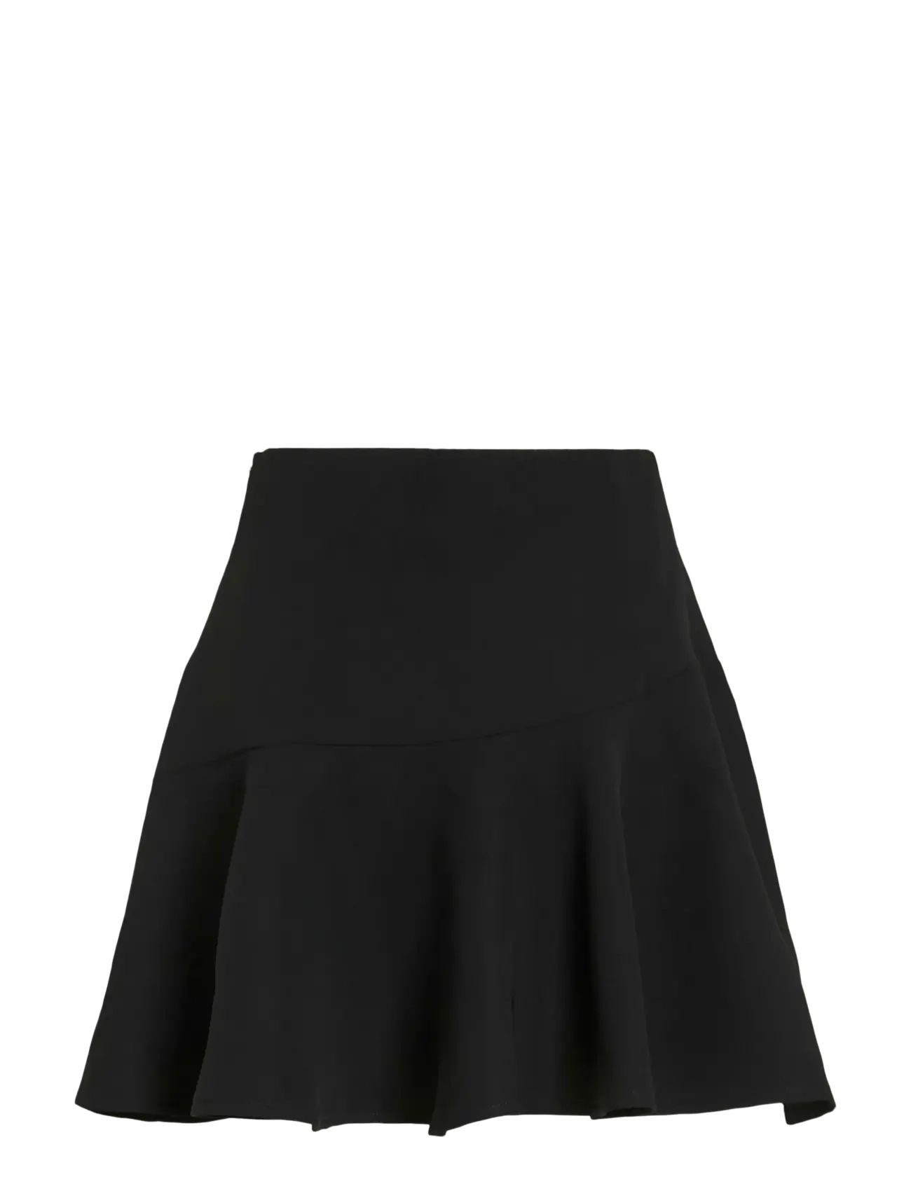 Vila - VISABBY HW SHORT SKIRT - korte nederdele - black beauty - 1