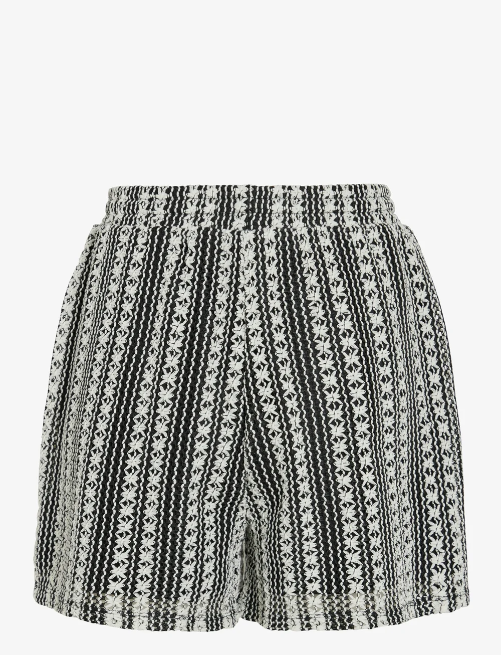 Vila - VINUSE HW SHORTS/KA - lühikesed vabaajapüksid - black - 1
