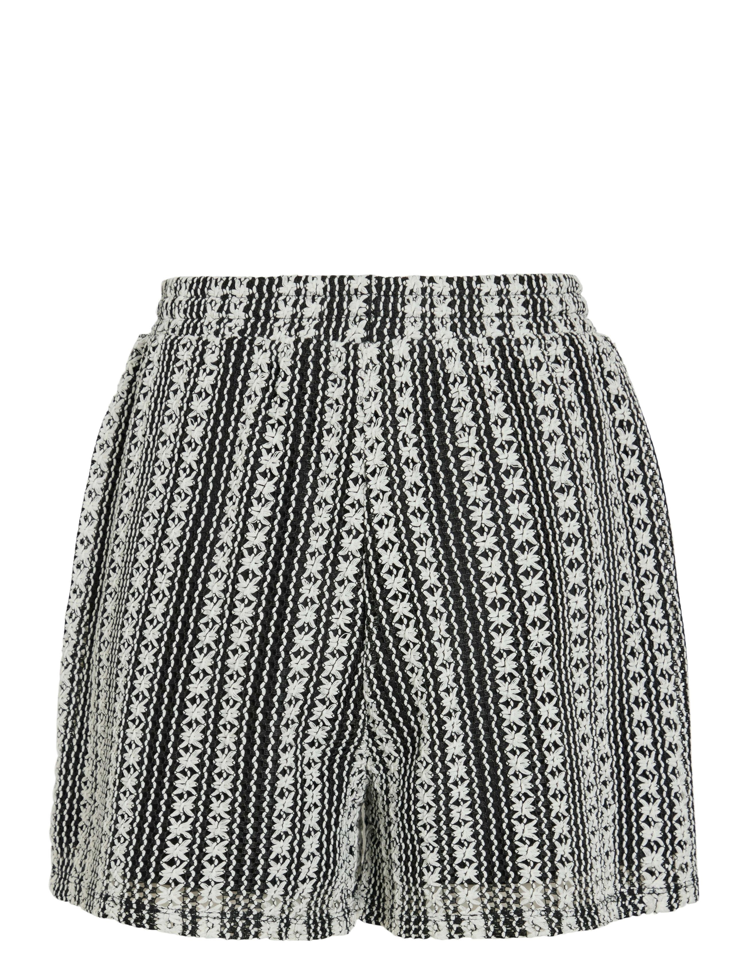 Vila - VINUSE HW SHORTS/KA - najniższe ceny - black - 2