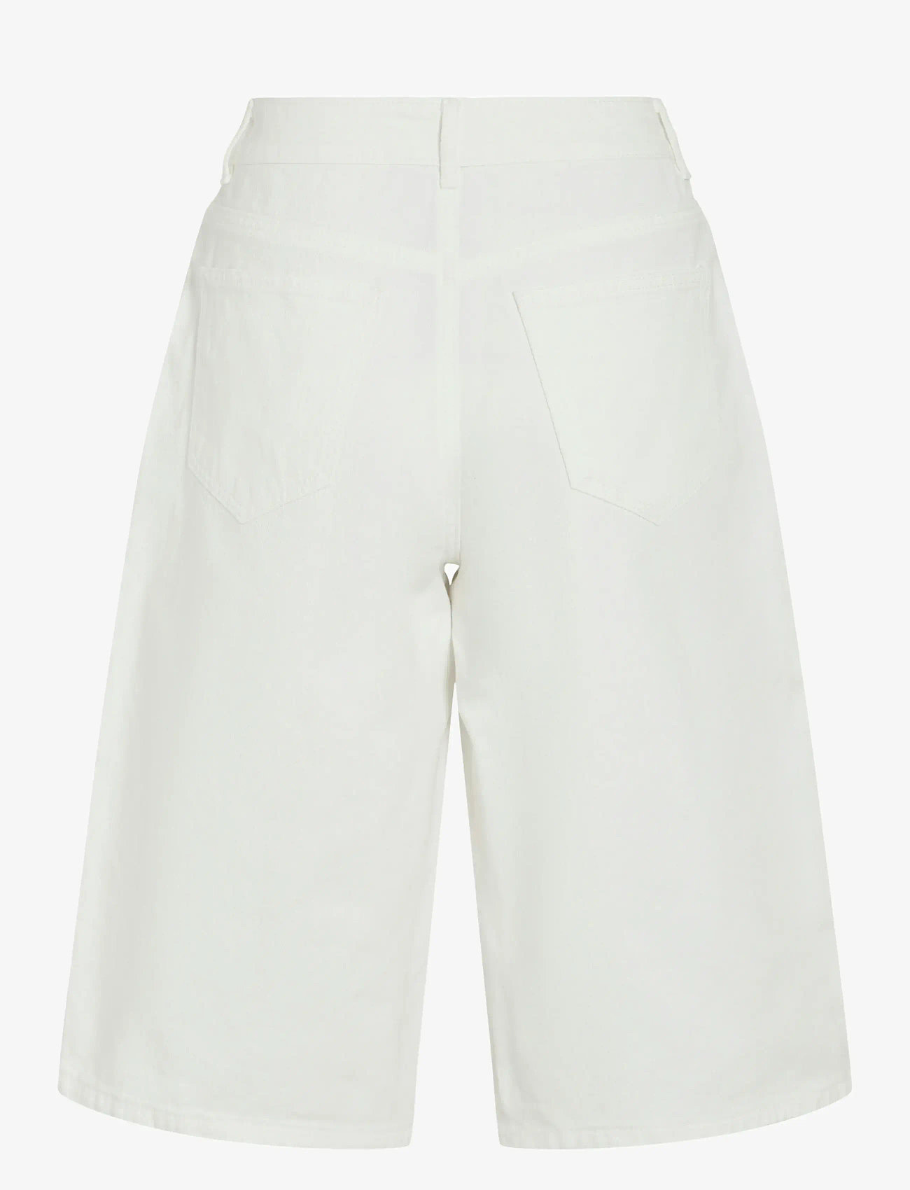 Vila - VIJADA HW BERMUDA SHORTS/KA - bermudashorts - cloud dancer - 2