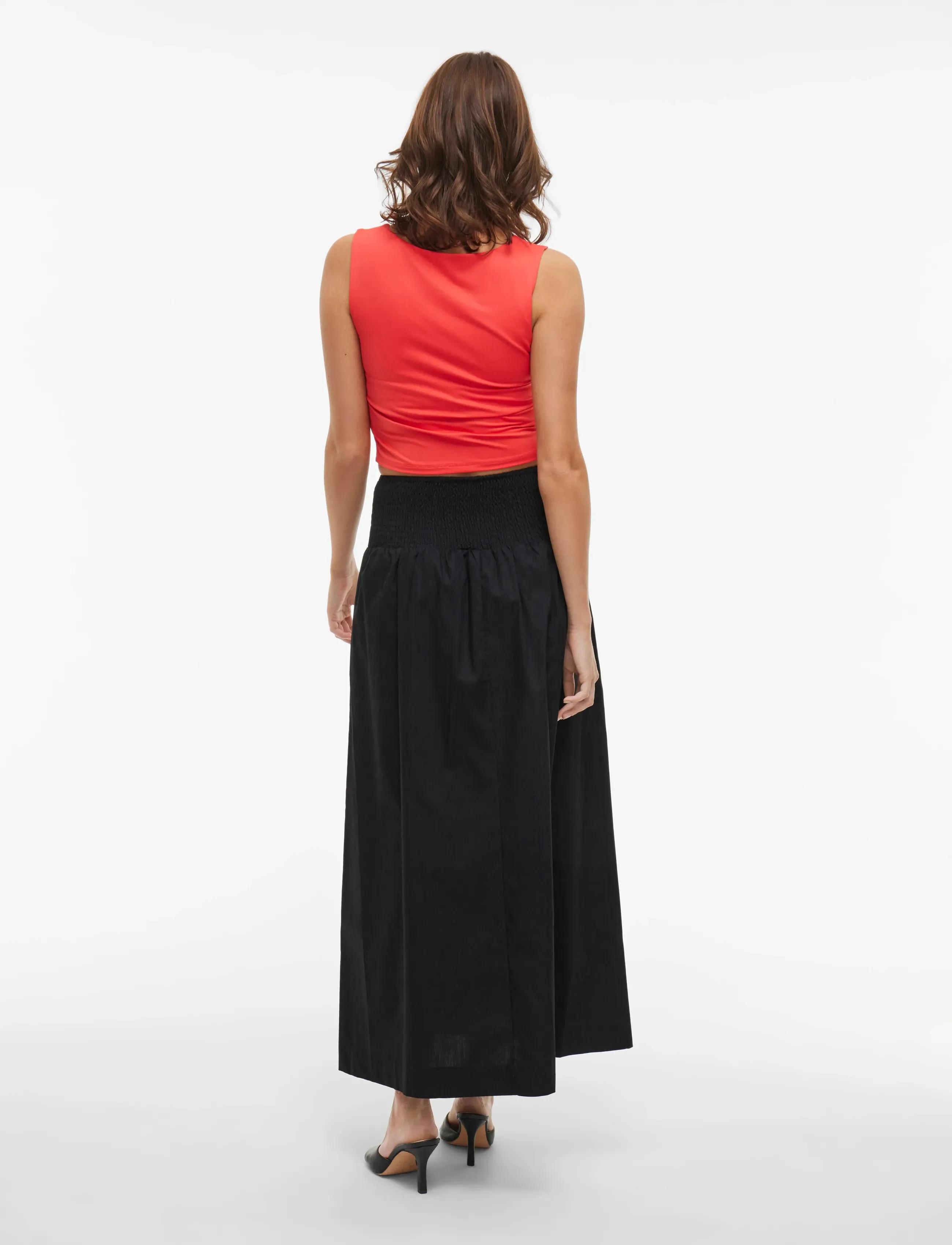 Vila - VIMIA HW MAXI SKIRT/KA - black - 2