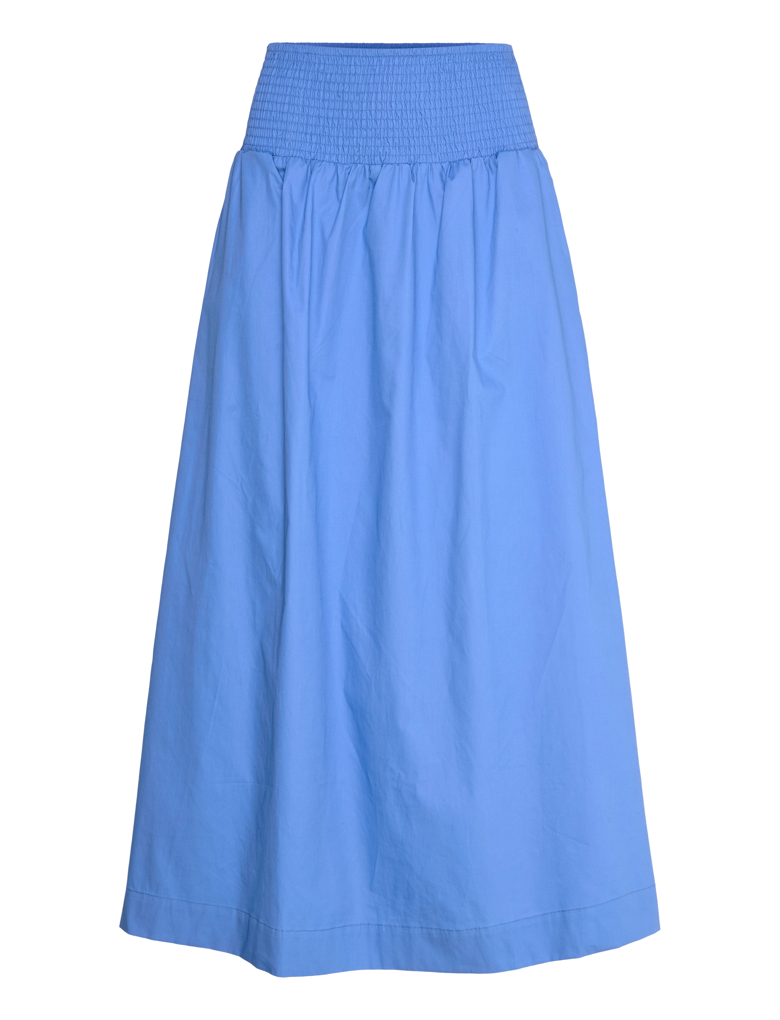 VILA Vimia Hw Maxi Rock/Ka Blau - 34 - Damen