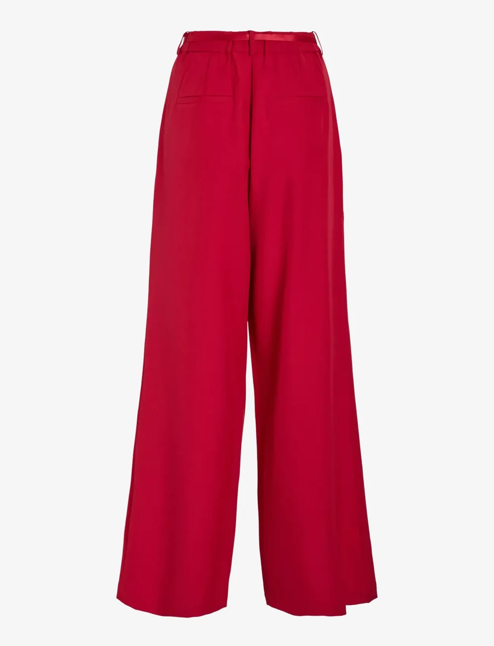 Vila - VICATALINA HW WIDE PANTS/1 - hosen mit weitem bein - jester red - 2