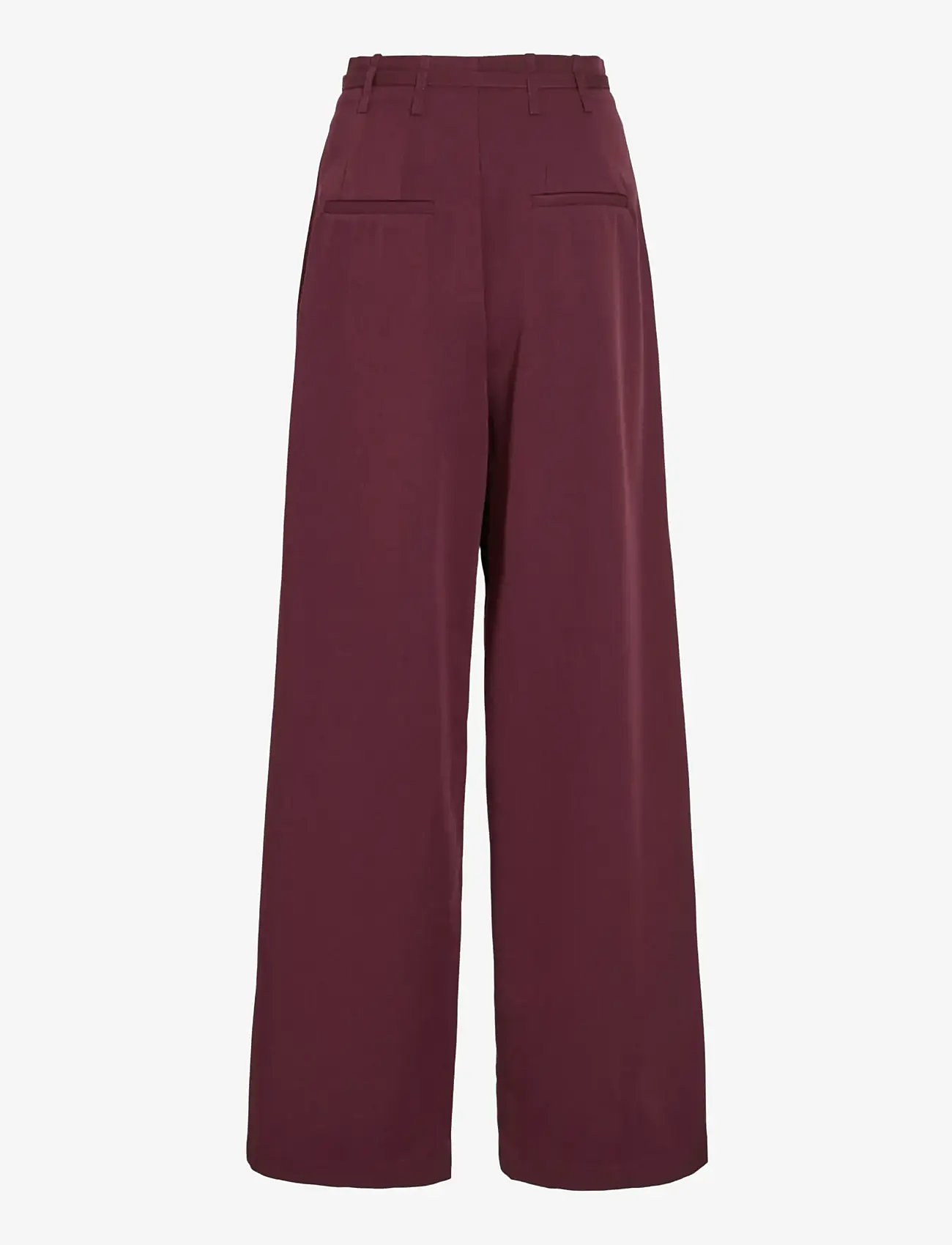 Vila - VIPEYTON HW WIDE TIE PANTS - hosen mit weitem bein - fig - 2