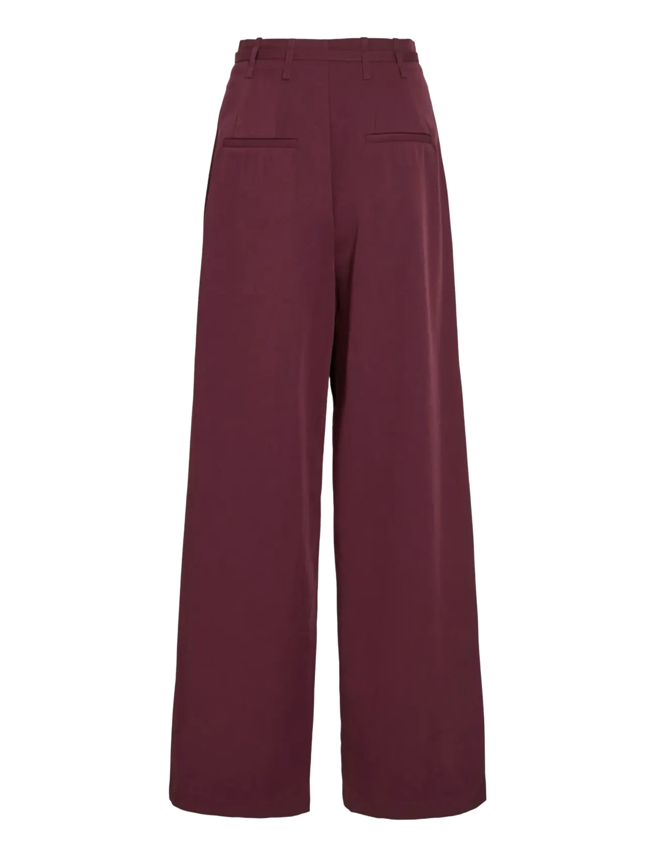 Vila - VIPEYTON HW WIDE TIE PANTS - party wear at outlet prices - fig - 2