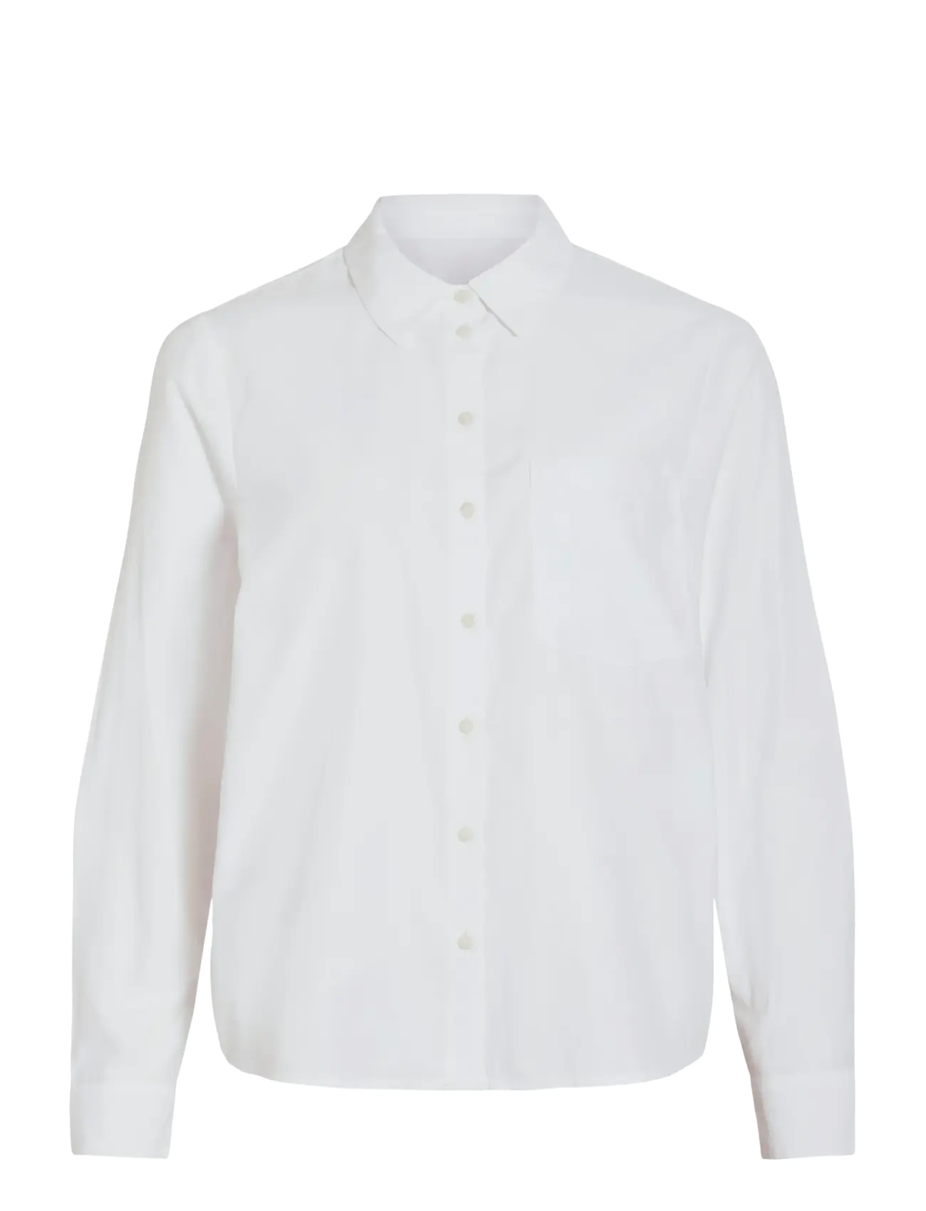 Vila VIDARMA L/S REGULAR SHIRT - NOOS - Blouses & Shirts - BRIGHT WHITE / white