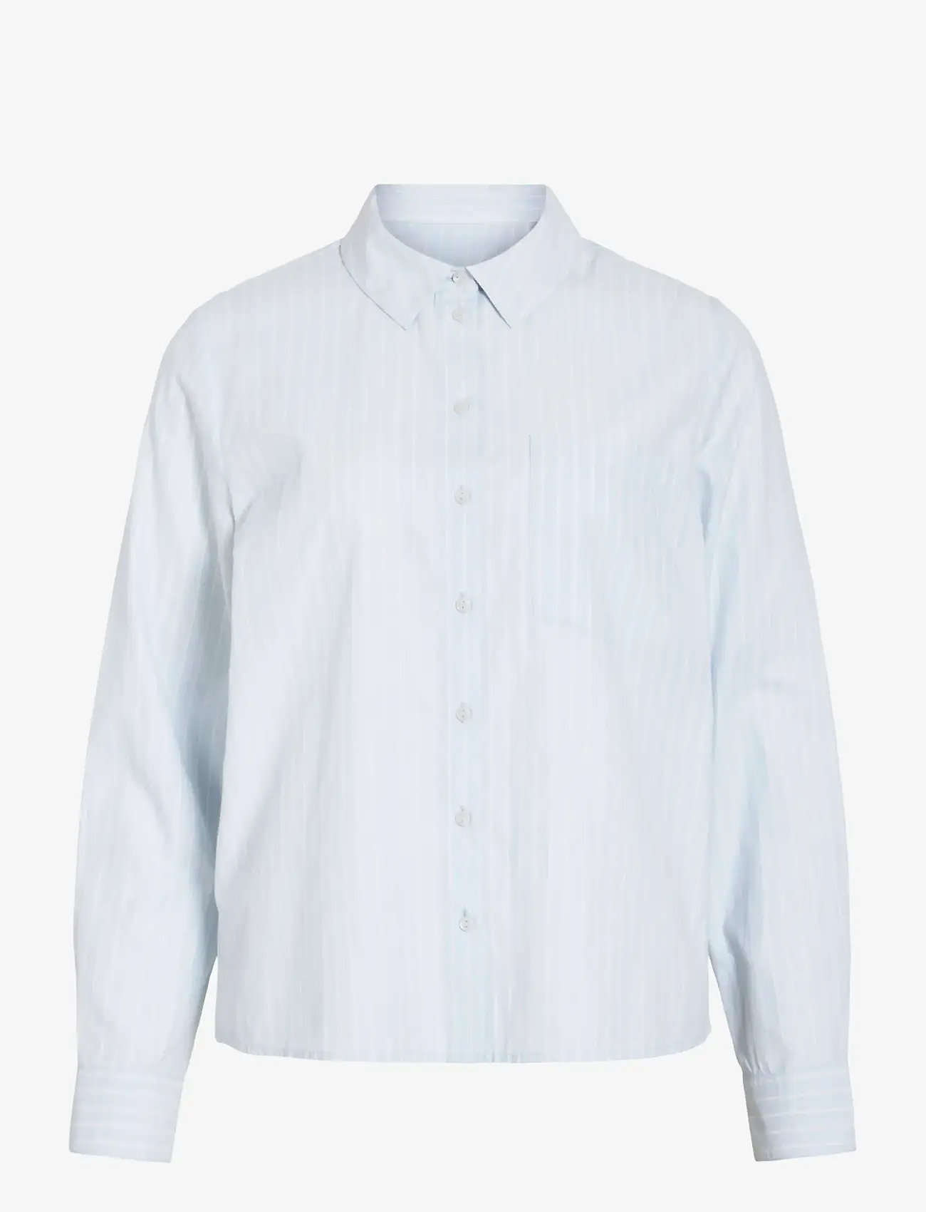 Vila - VIDARMA L/S REGULAR SHIRT - NOOS - langærmede skjorter - nantucket breeze - 1