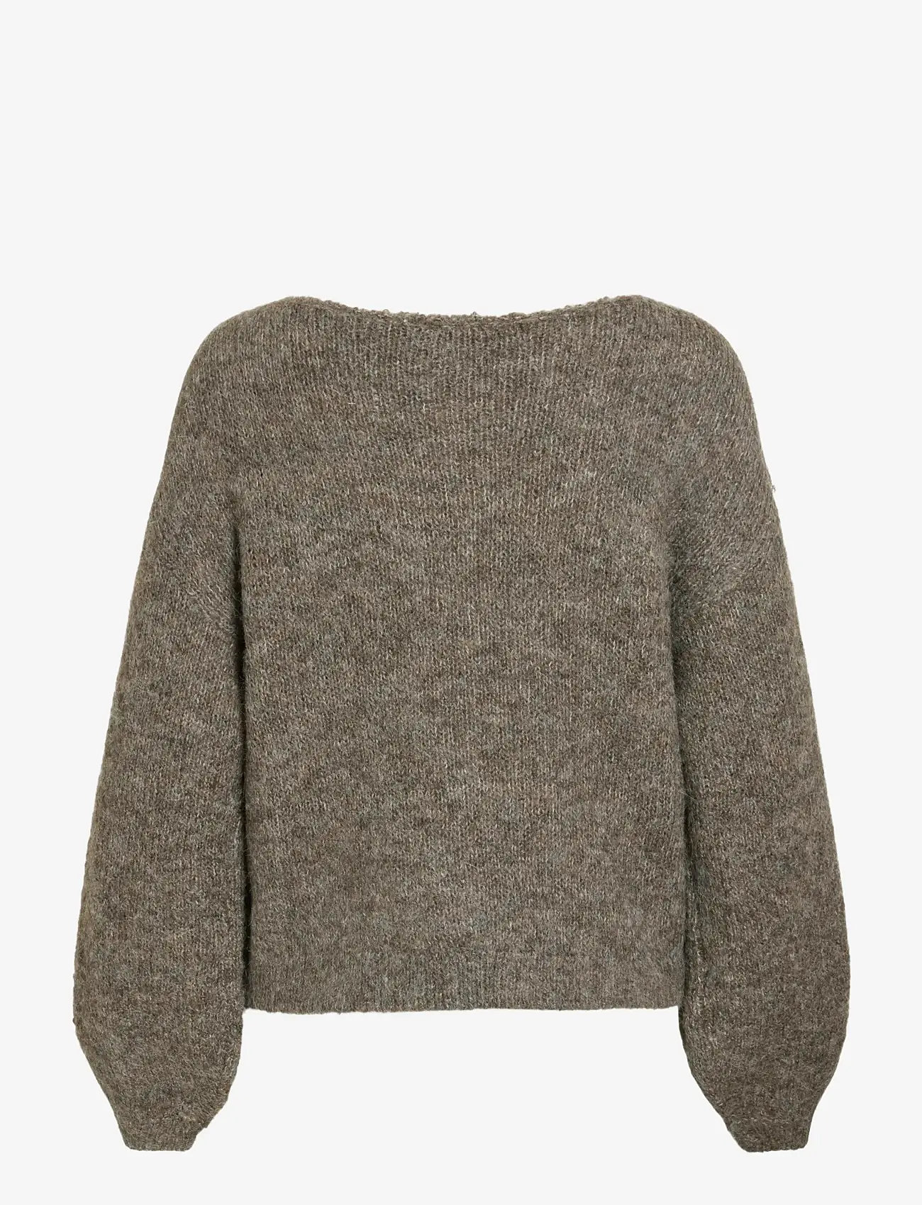 Vila - VIMARLEY L/S KNIT PULLOVER- NOOS - autumn clothing - falcon - 2