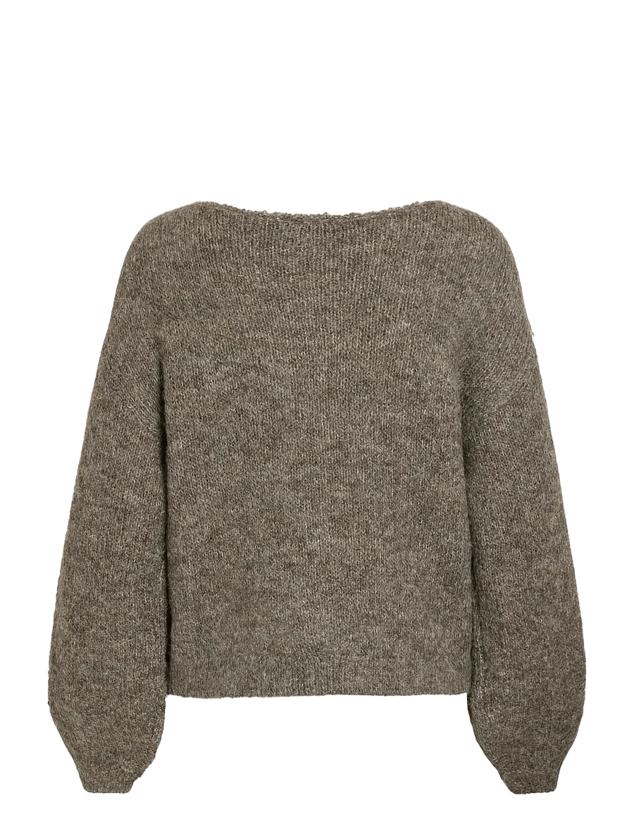 Vila - VIMARLEY L/S KNIT PULLOVER- NOOS - pullover - falcon - 2