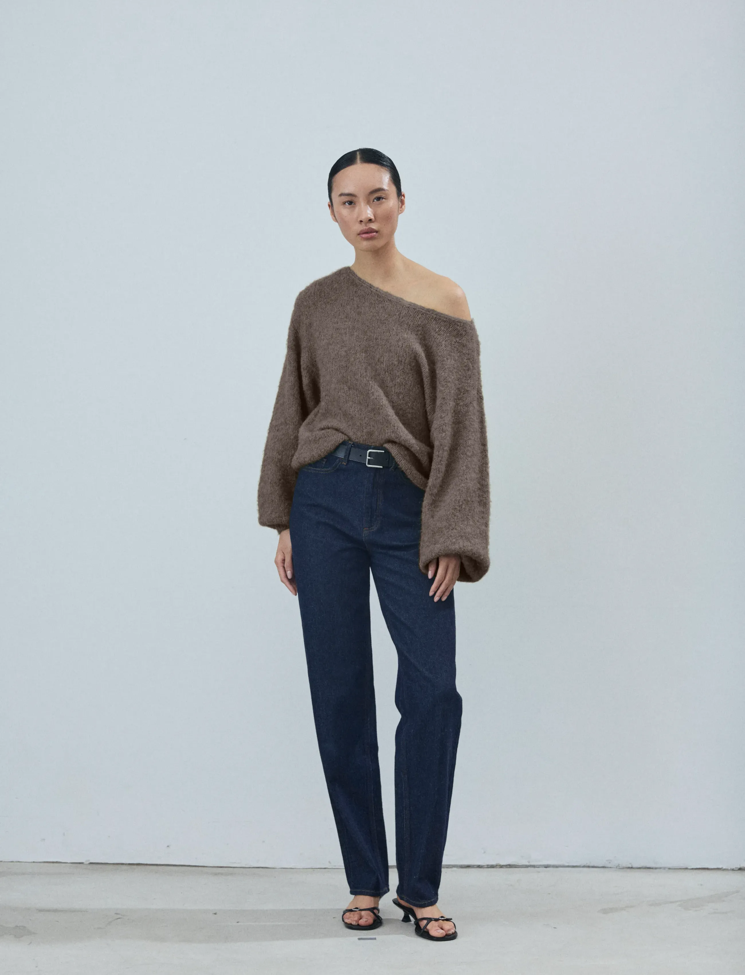 Vila - VIMARLEY L/S KNIT PULLOVER- NOOS - sweaters - falcon - 4
