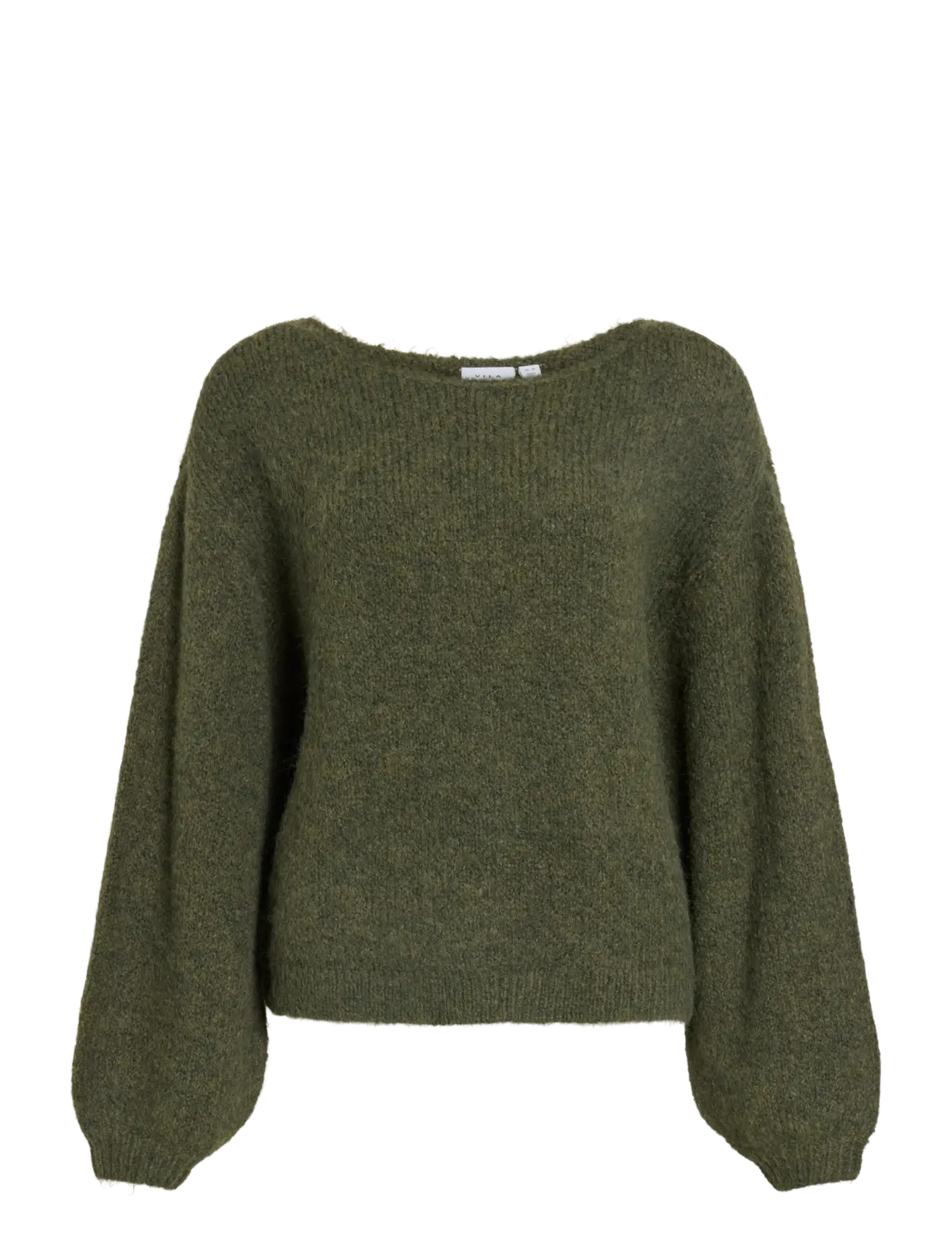 VILA Vimarley L/S Knit Pullover- Noos Khaki - XL - Damen