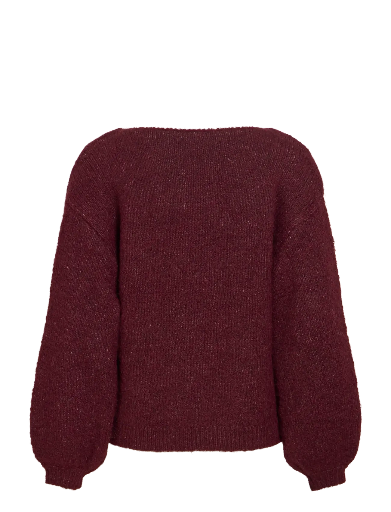 Vila - VIMARLEY L/S KNIT PULLOVER- NOOS - stickade tröjor - port royale - 2