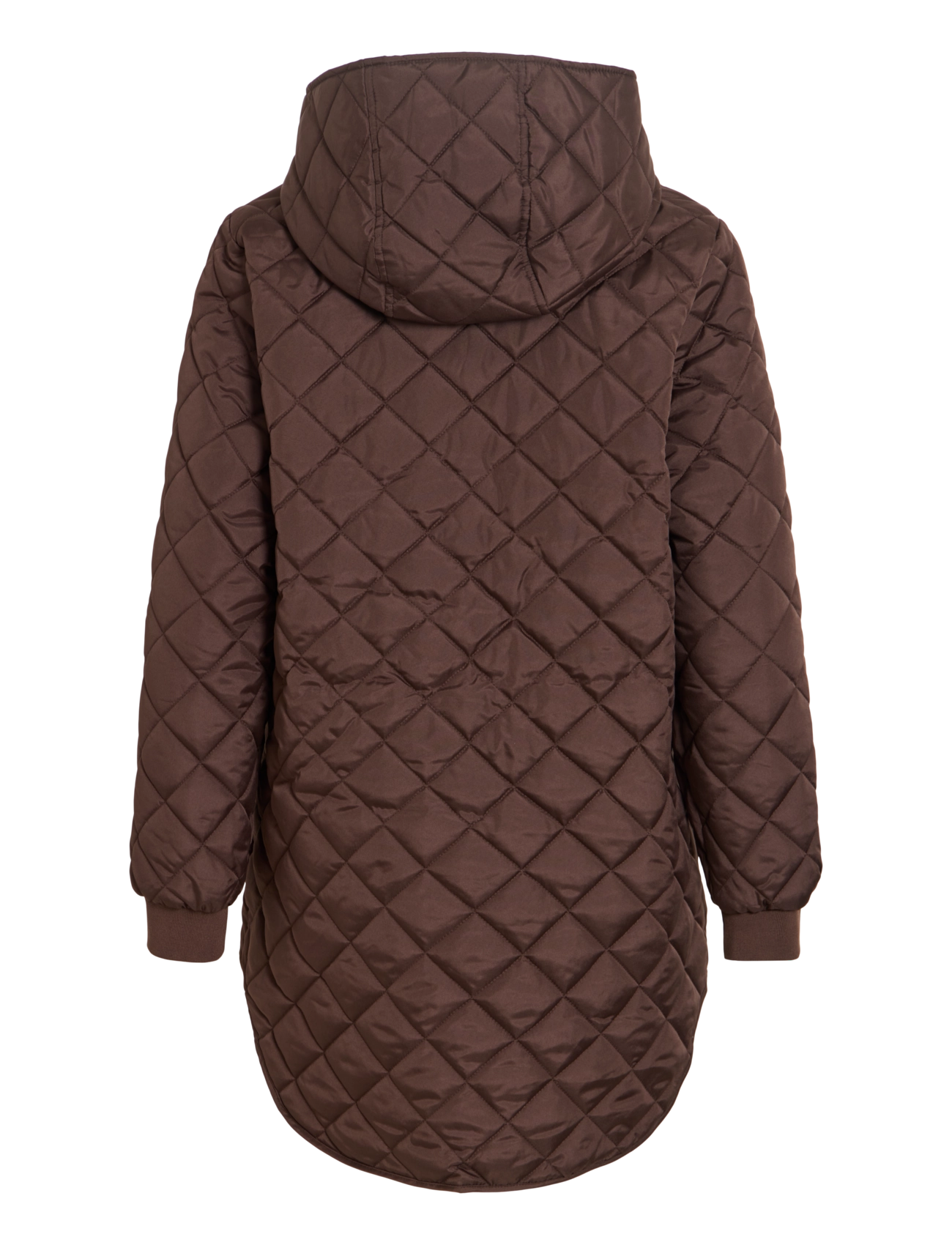 Vila - VITATE L/S HOODED JACKET - NOOS - coffee bean - 2