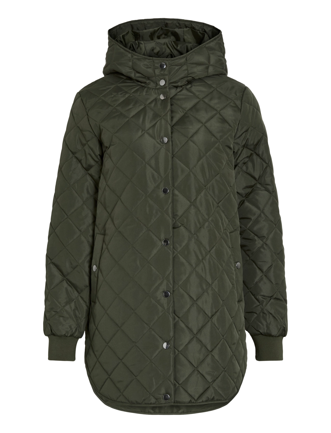 Vila - VITATE L/S HOODED JACKET - NOOS - deep depths - 1
