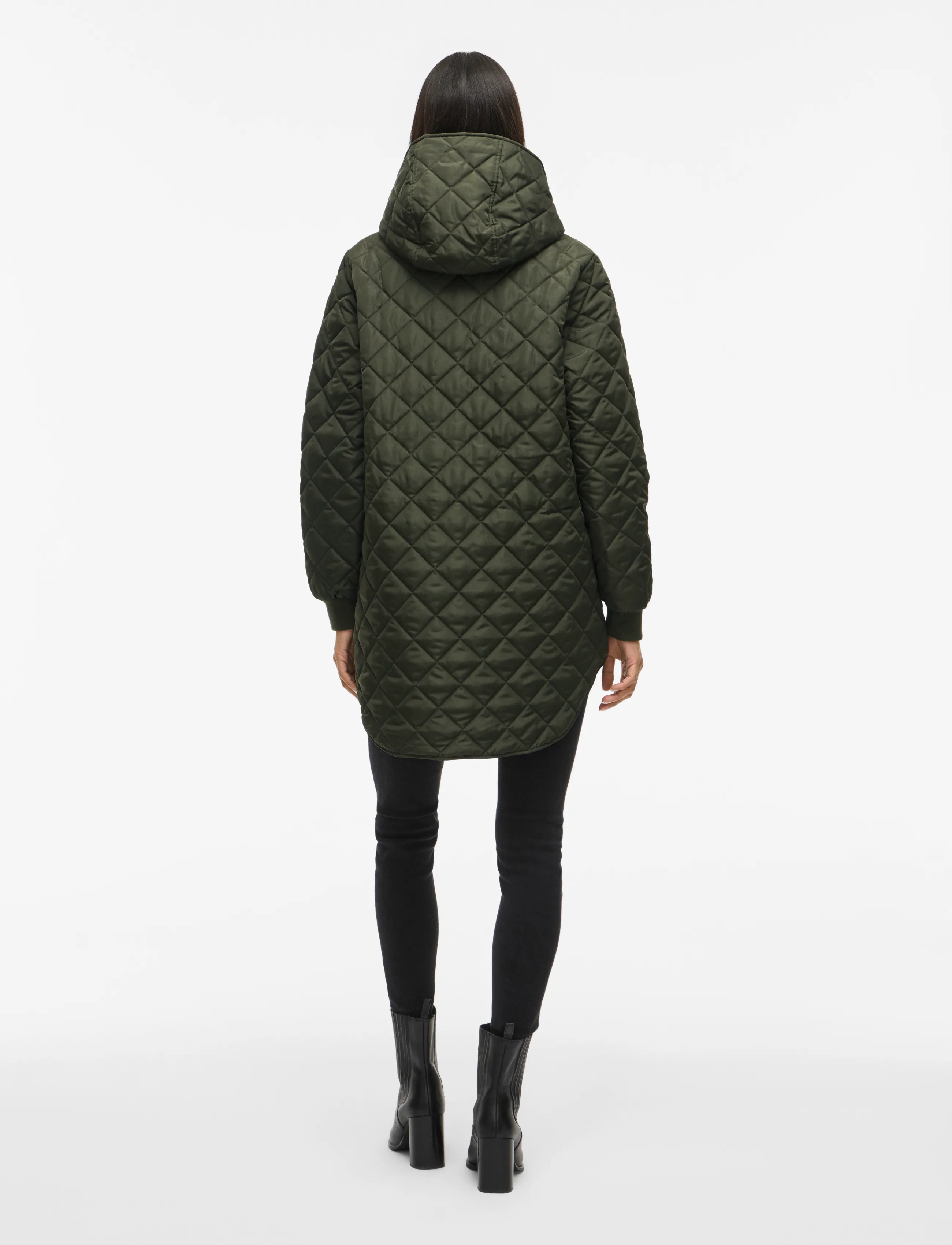 Vila - VITATE L/S HOODED JACKET - NOOS - deep depths - 3
