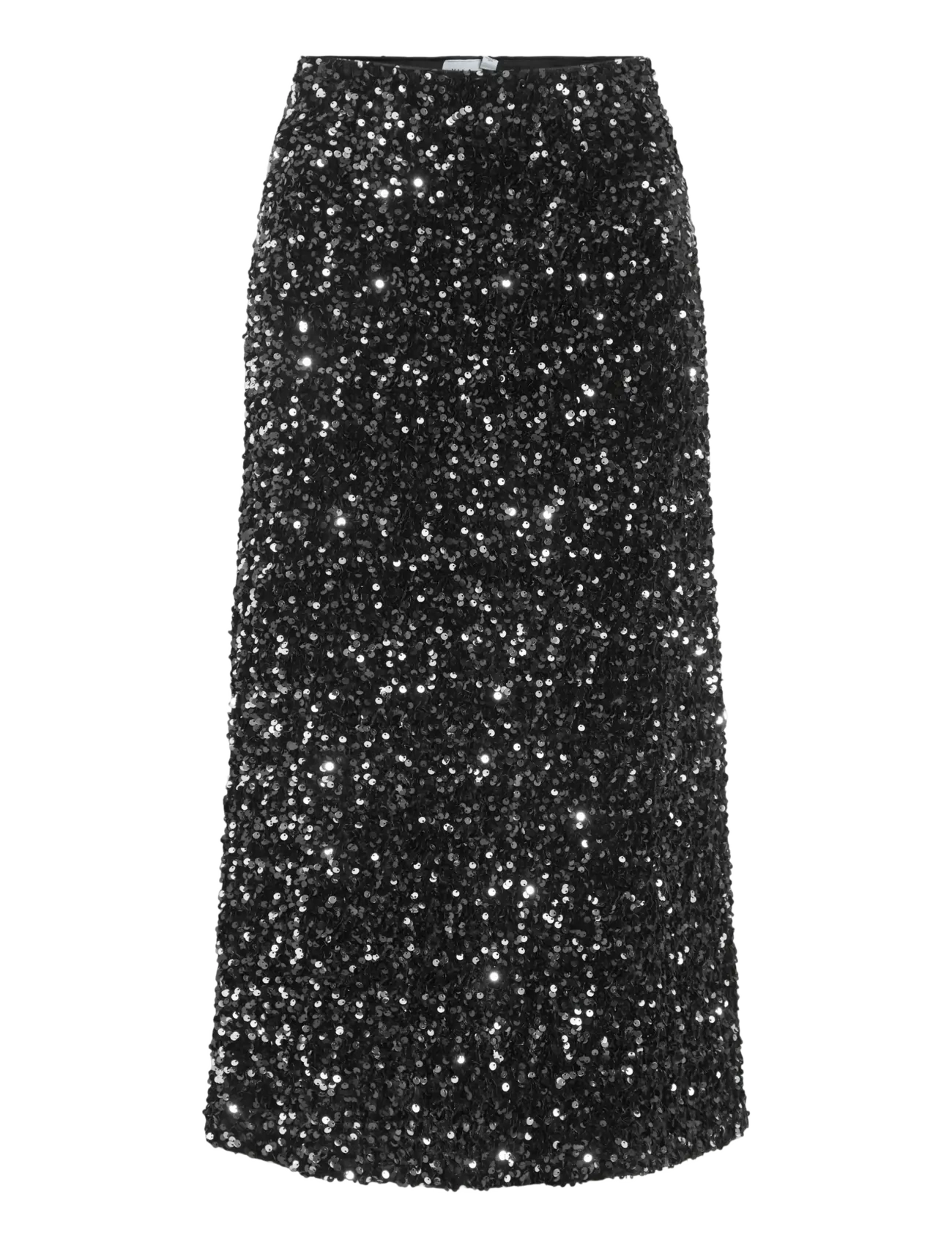 VIFAITH HW MIDI SEQUIN SKIRT/1 - BLACK BEAUTY