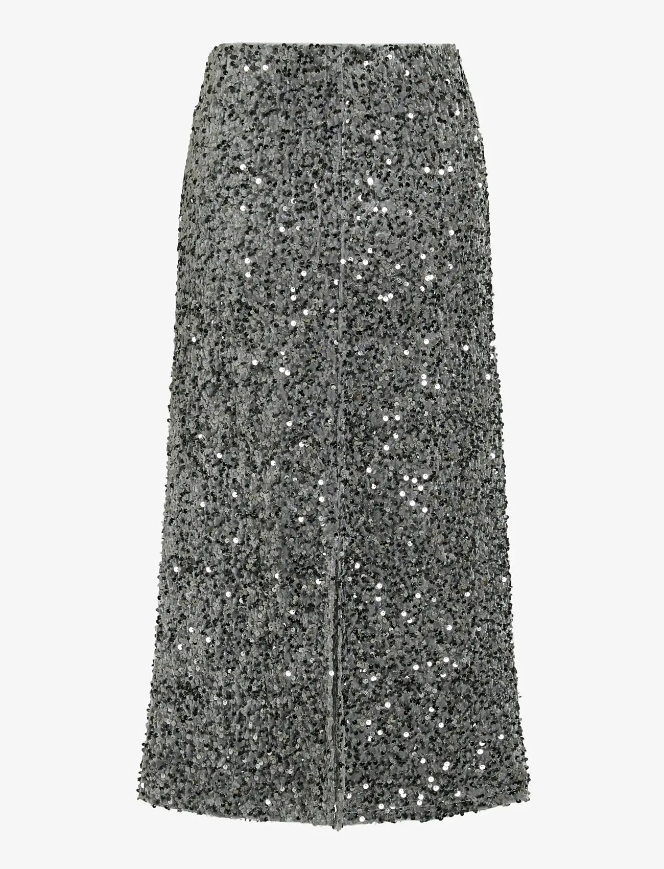 Vila - VIFAITH HW MIDI SEQUIN SKIRT/1 - midi röcke - poppy seed - 1
