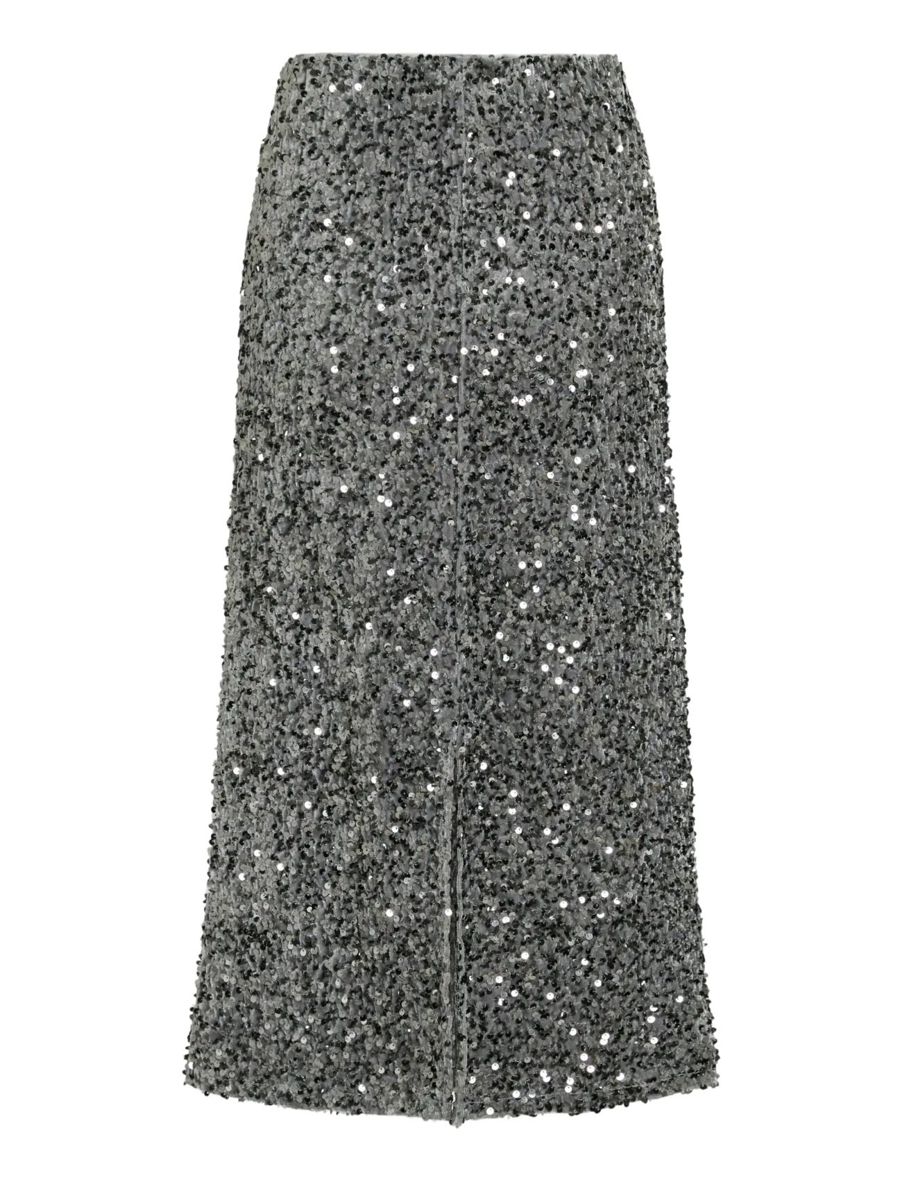 Vila - VIFAITH HW MIDI SEQUIN SKIRT/1 - svārki ar fliteriem - poppy seed - 1
