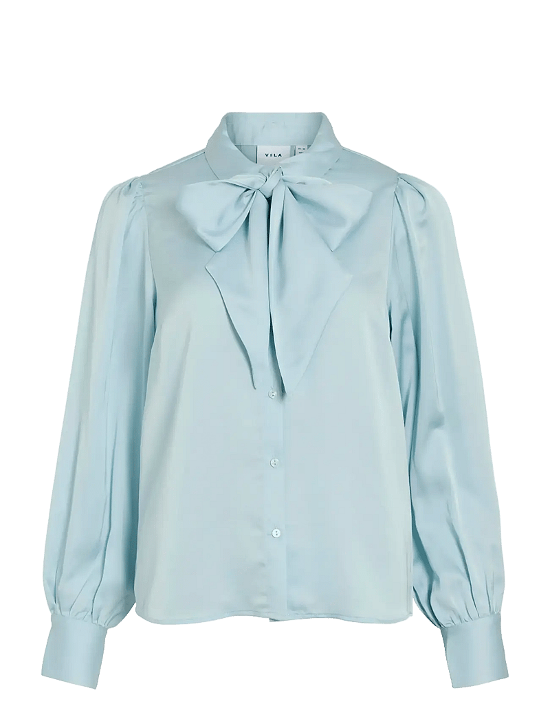 Vila - VILUCHA L/S SHIRT/BFS - långärmade skjortor - winter sky - 1