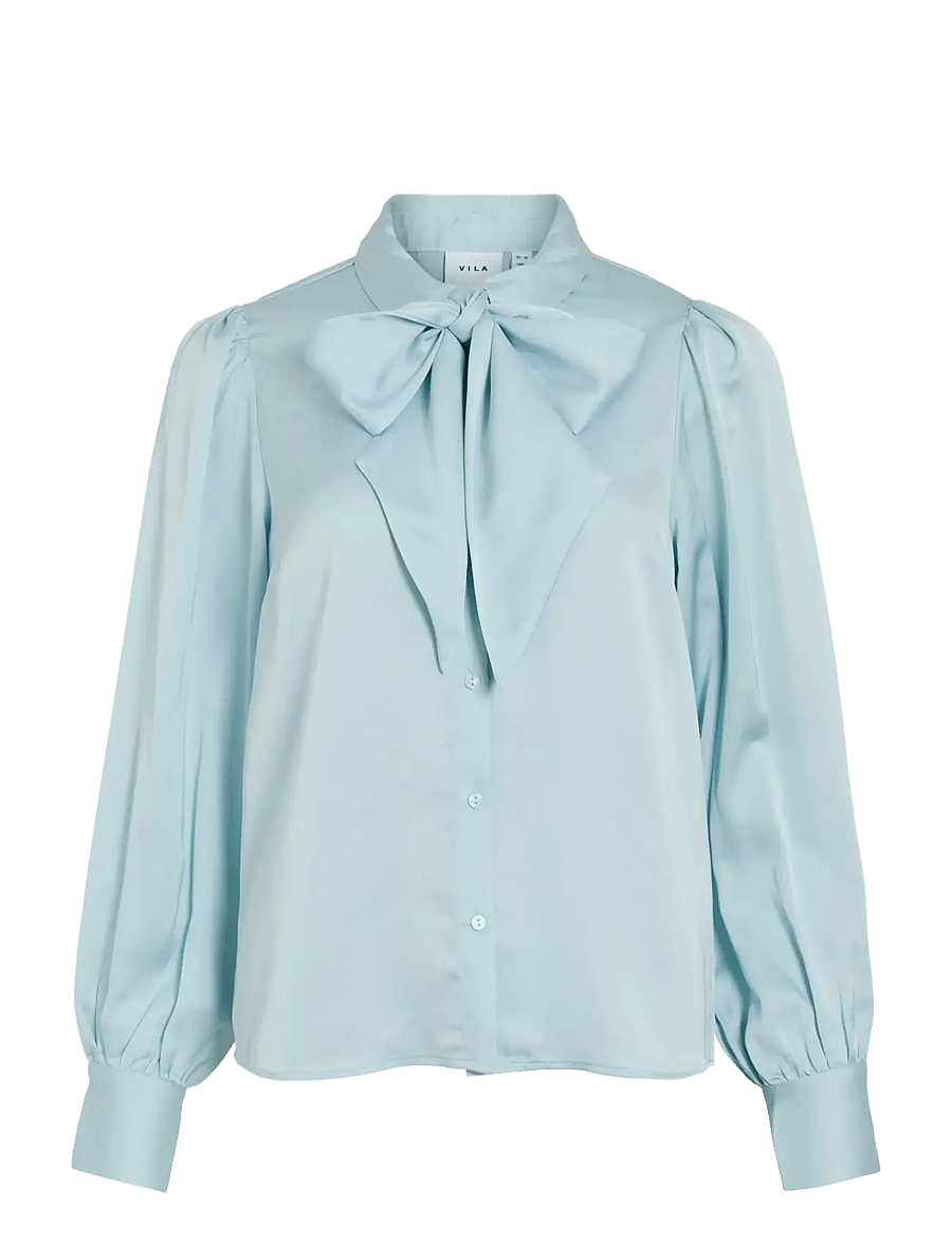 Vila - VILUCHA L/S SHIRT/BFS - chemises à manches longues - winter sky - 1