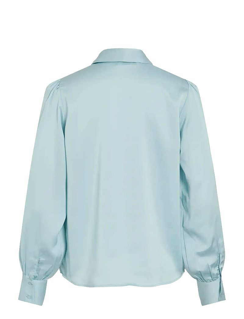 Vila - VILUCHA L/S SHIRT/BFS - långärmade skjortor - winter sky - 2