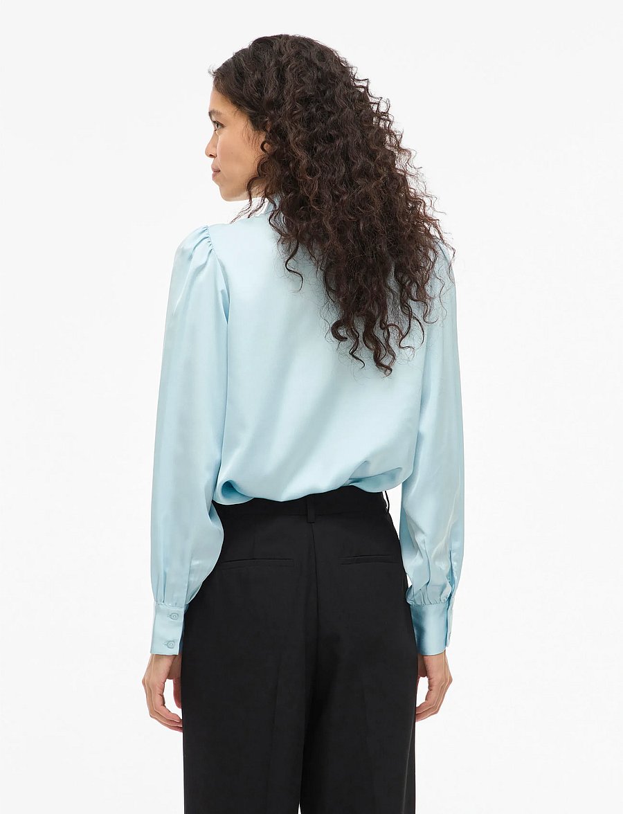 Vila - VILUCHA L/S SHIRT/BFS - chemises à manches longues - winter sky - 3