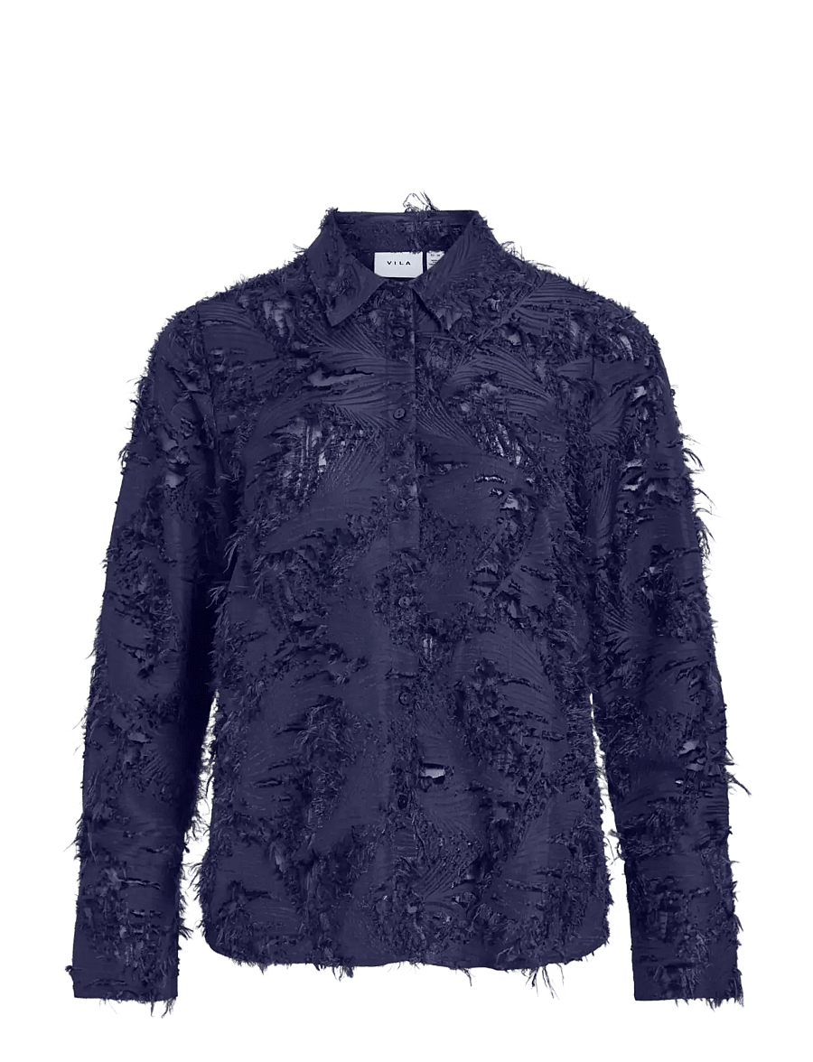 Vila - VIMISANJA L/S SHIRT - langærmede skjorter - rhodonite - 0