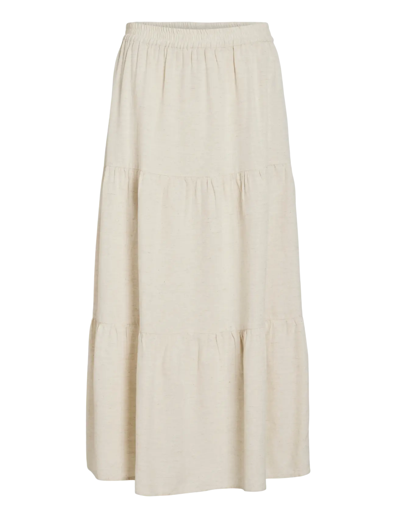 Vila VIPRISILLA HW ANKLE SKIRT - NOOS - Vila - SUPER LIGHT NATURAL MELAN / cream