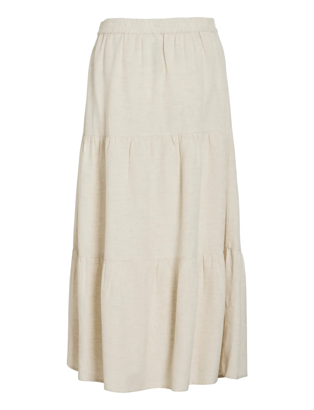 Vila - VIPRISILLA HW ANKLE SKIRT - NOOS - maxi skirts - super light natural melan - 2