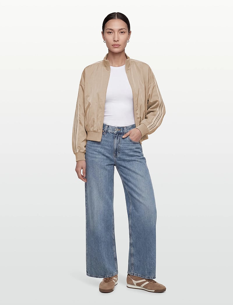 Vila - VIHABA BOMBER JACKET - freizeitjacken - feather gray - 0