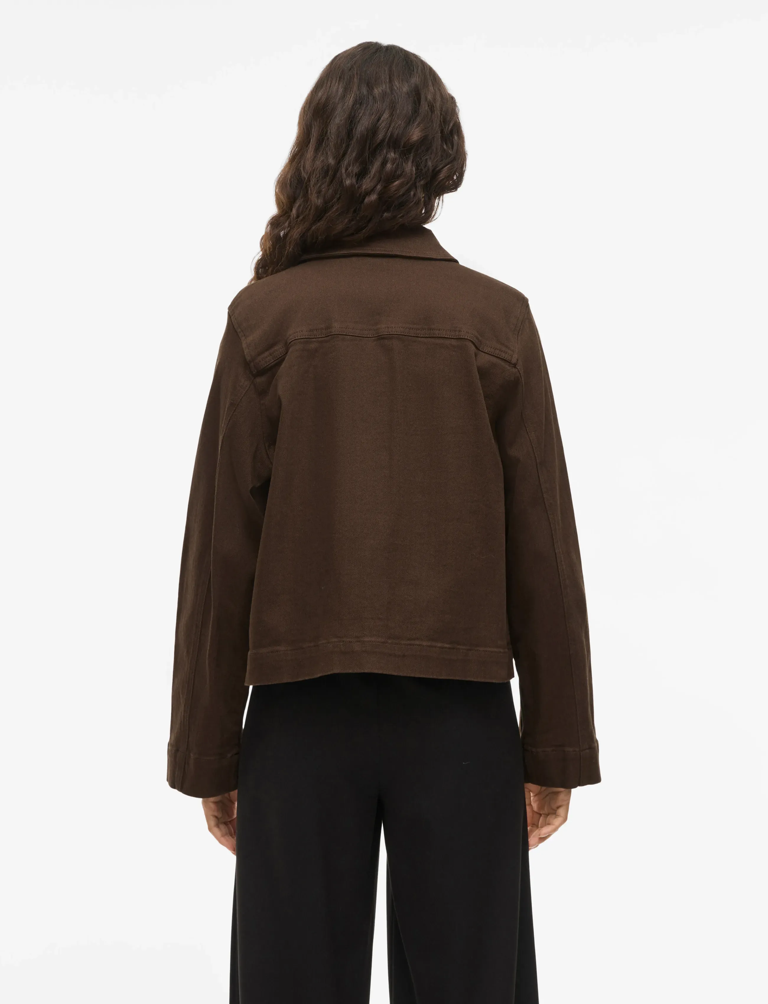 Vila - VICHIA NEW L/S JACKET - virskrekli - demitasse - 3