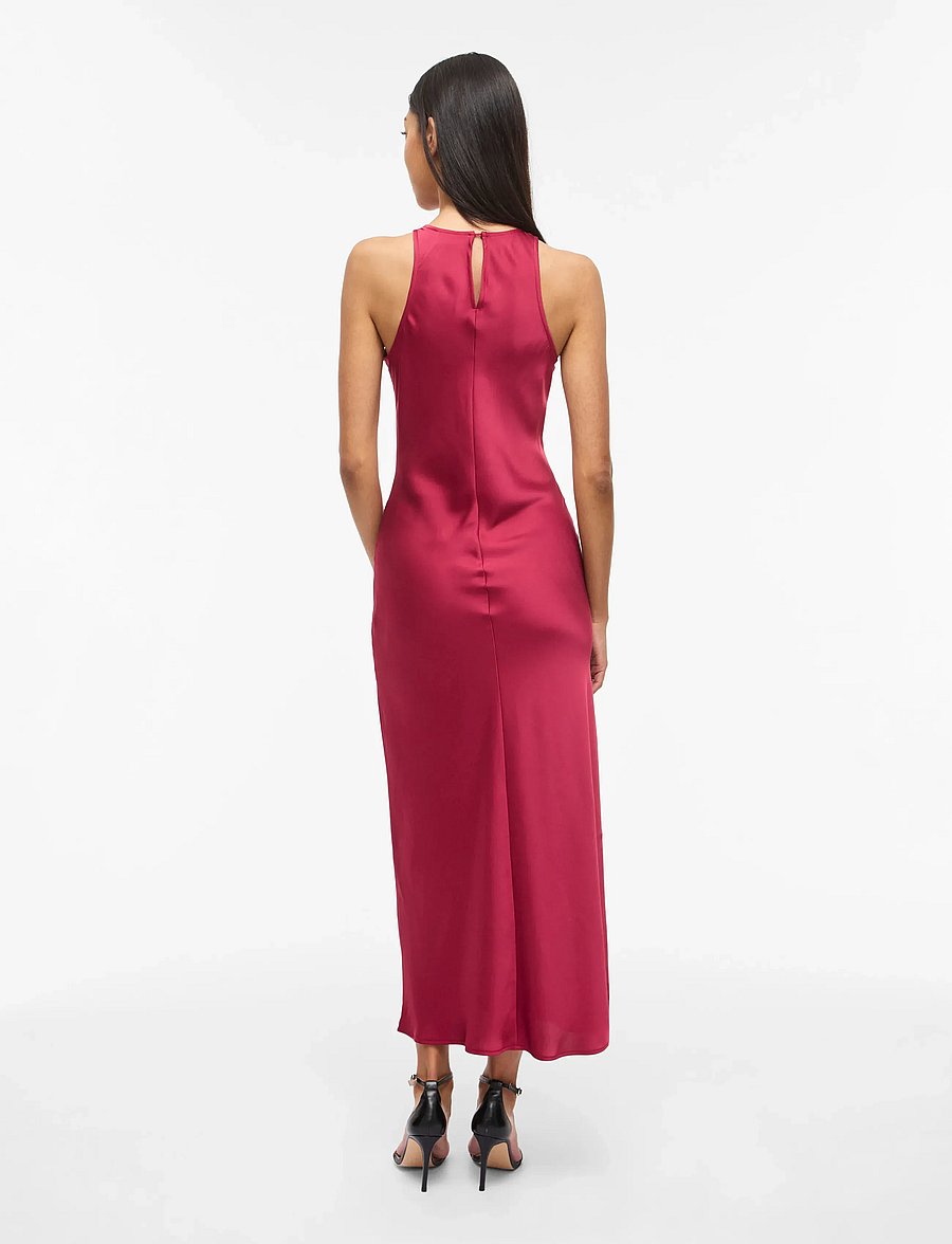 Vila - VIRAVENNA S/L ANKLE DRESS - NOOS/OC - aftenkjoler - anemone - 3