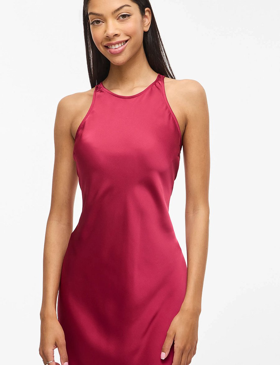 Vila - VIRAVENNA S/L ANKLE DRESS - NOOS/OC - aftenkjoler - anemone - 5