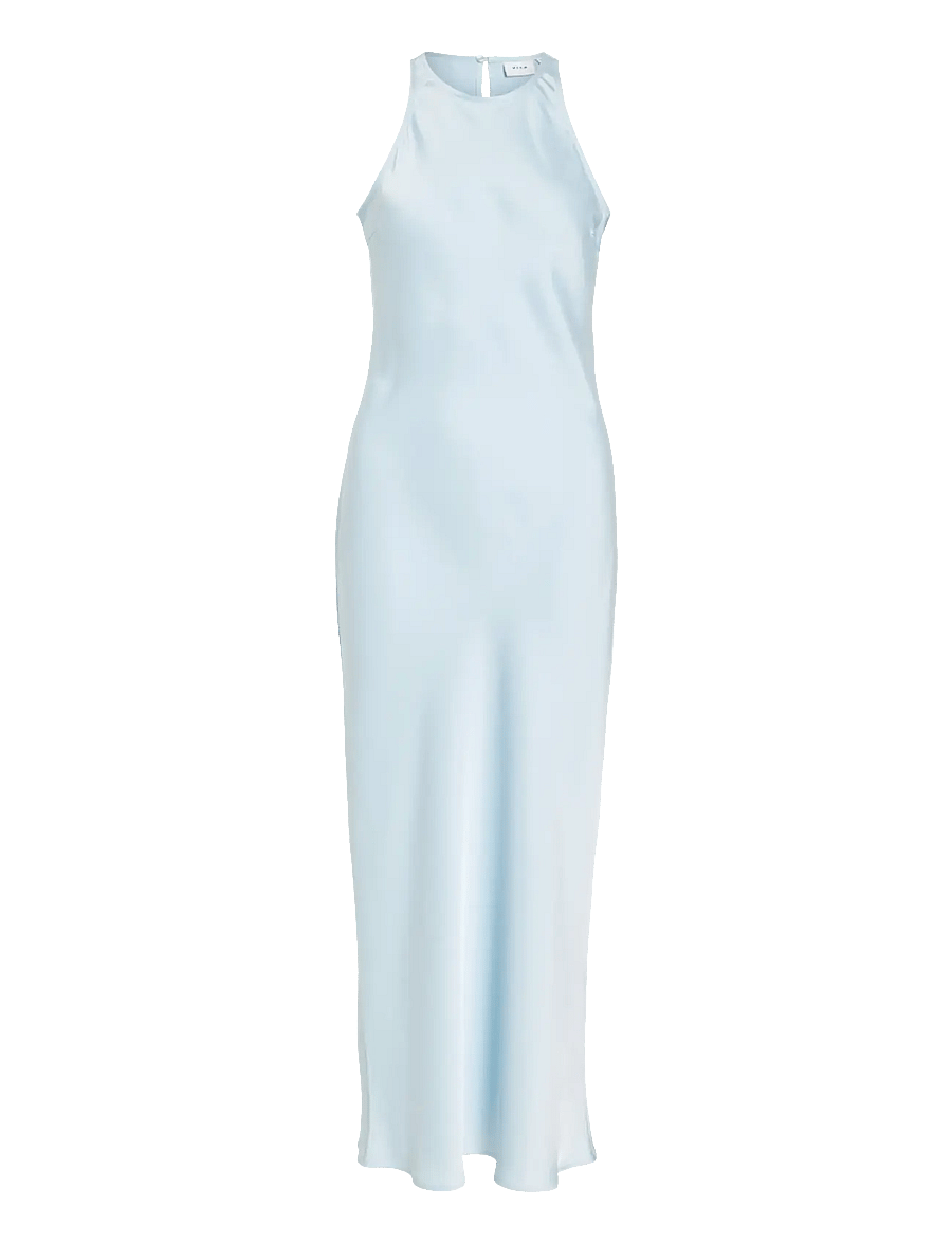 Vila - VIRAVENNA S/L ANKLE DRESS - NOOS/OC - aftenkjoler - nantucket breeze - 1