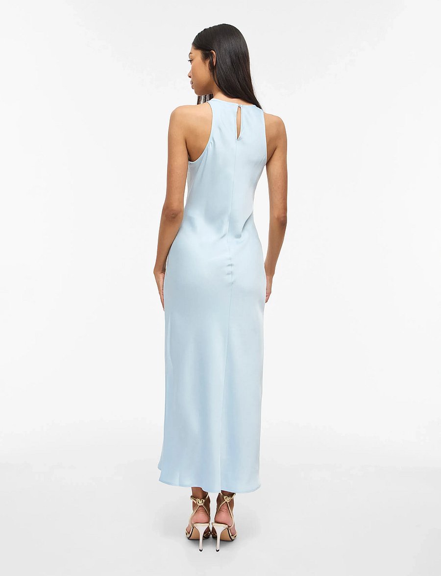 Vila - VIRAVENNA S/L ANKLE DRESS - NOOS/OC - aftenkjoler - nantucket breeze - 3