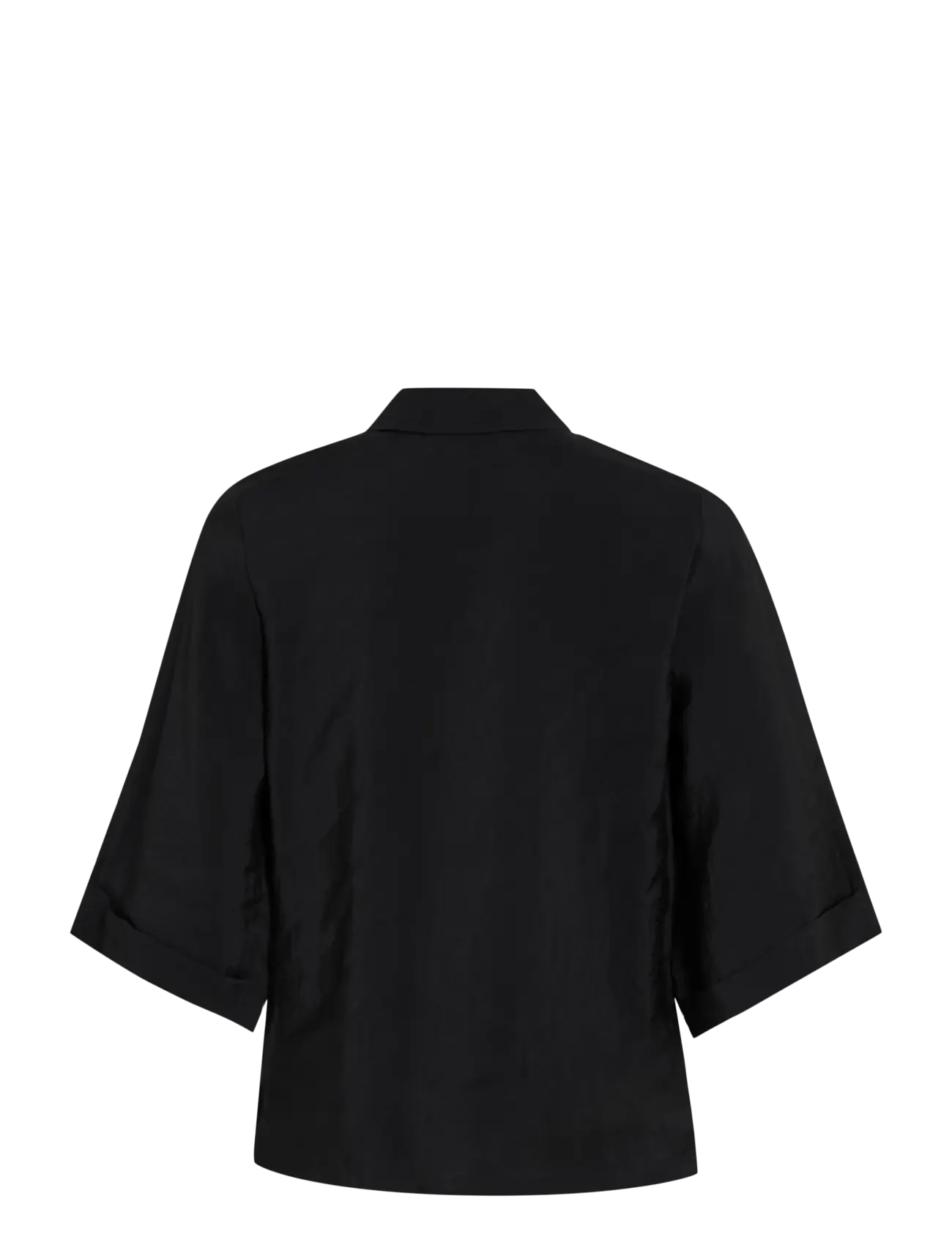 Vila - VIHULA 3/4 SHIRT - NOOS - lühikeste varrukatega särgid - black beauty - 2