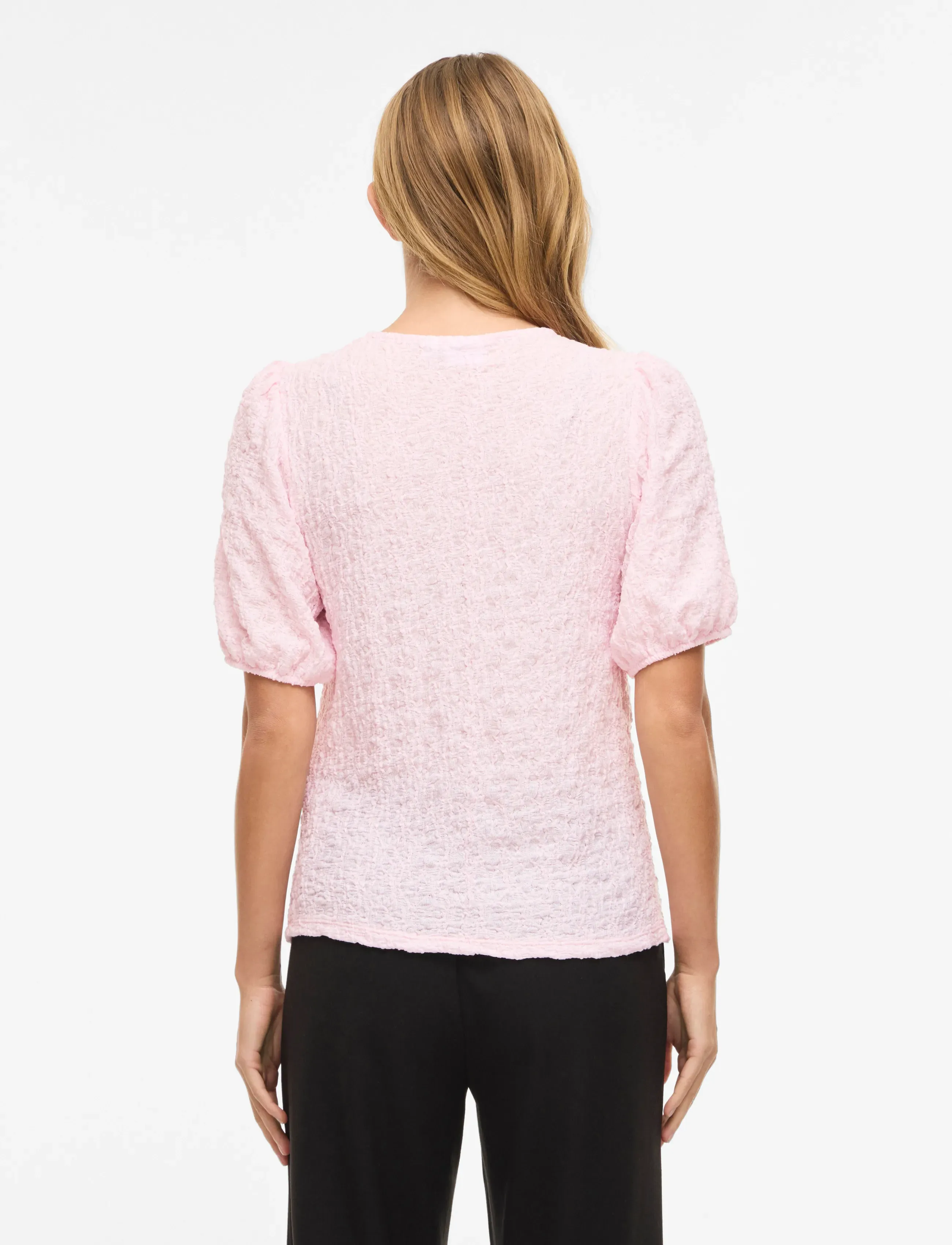 Vila - VIFALL O-NECK 2/4 TOP - NOOS - t-shirts - cherry blossom - 3