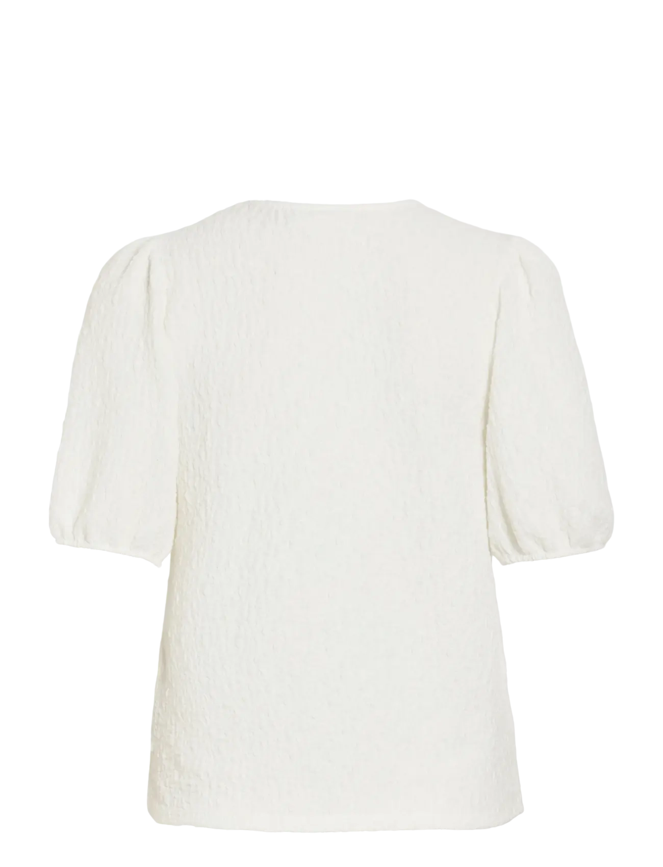 Vila - VIFALL O-NECK 2/4 TOP - NOOS - t-shirts - snow white - 2