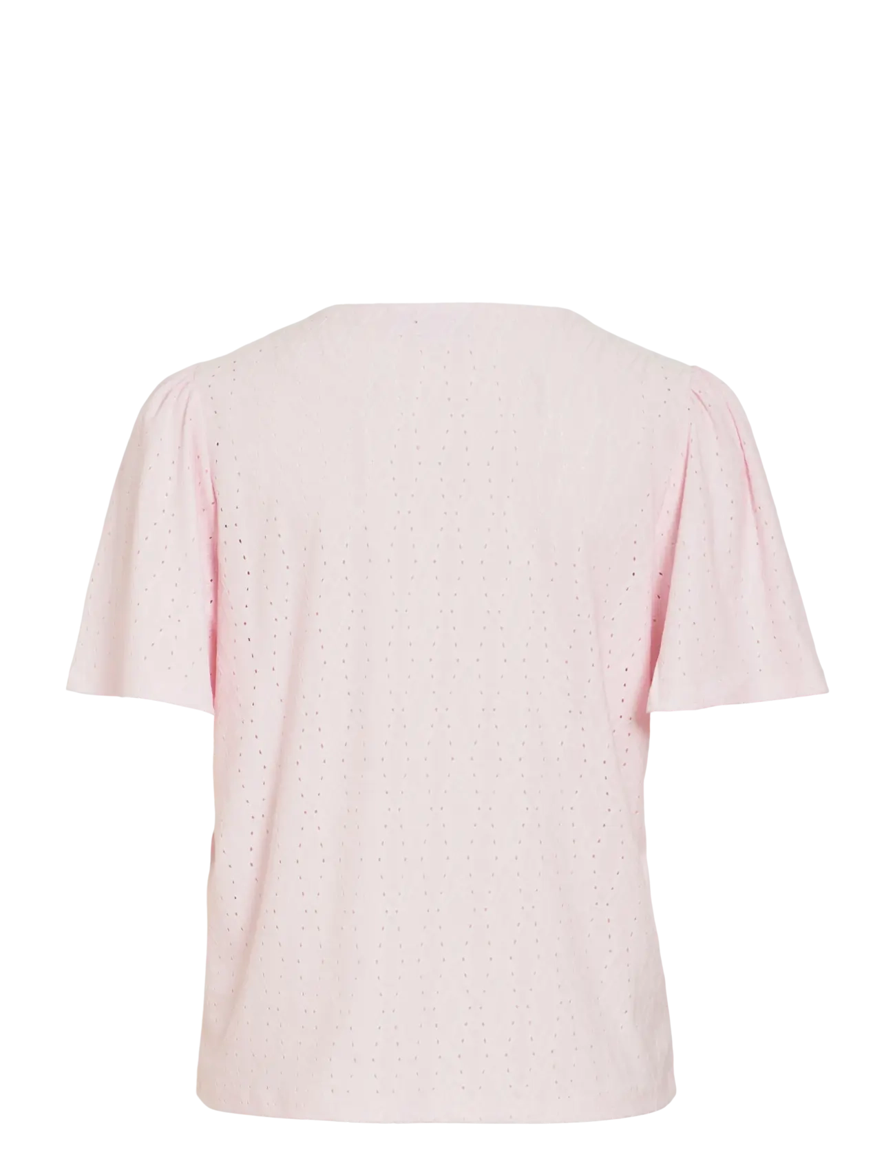 Vila - VIBELLI O-NECK S/S TOP - NOOS - short-sleeved blouses - cherry blossom - 2