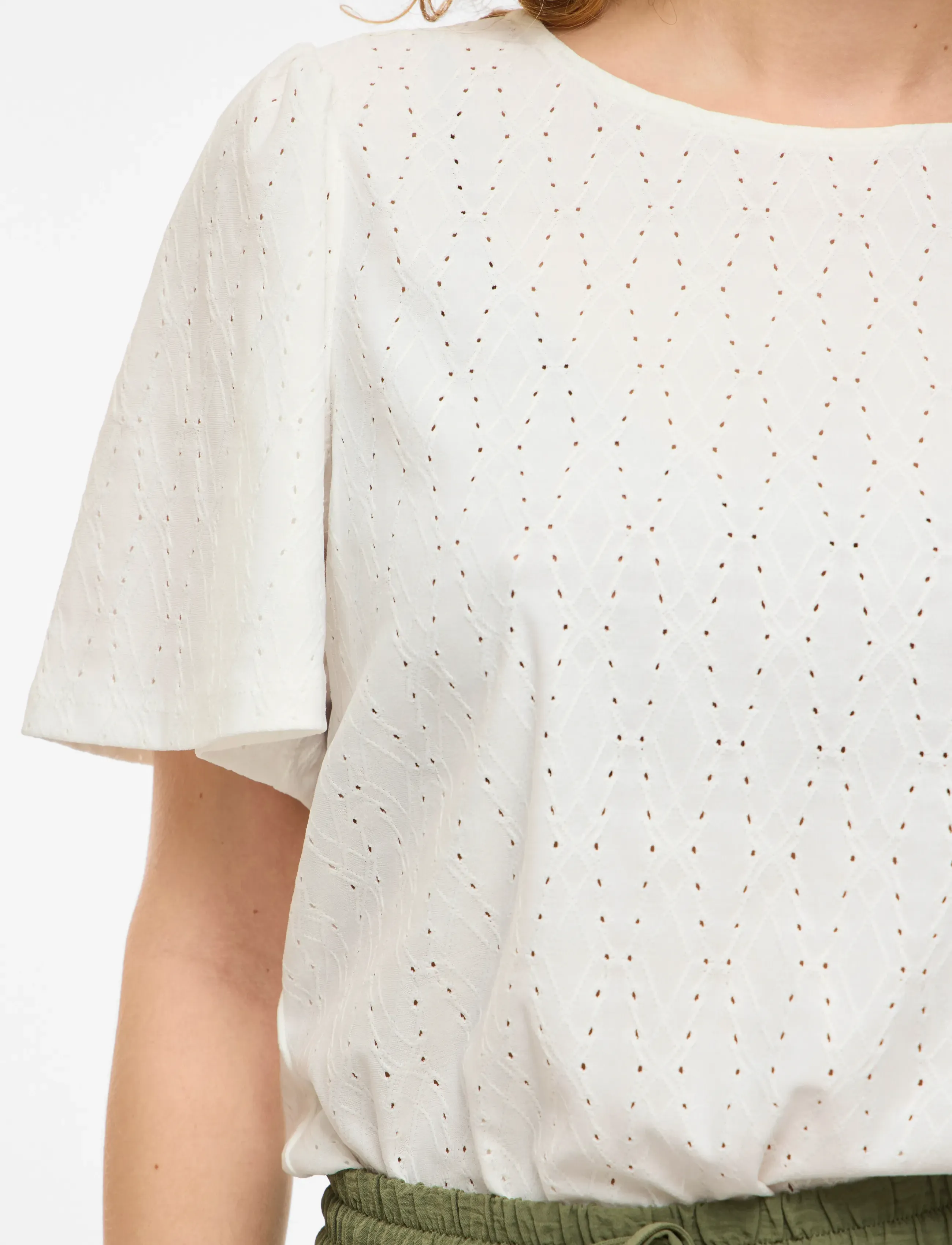 VILA Vibelli O-Neck S/S Top Noos toppar dam – bild 6
