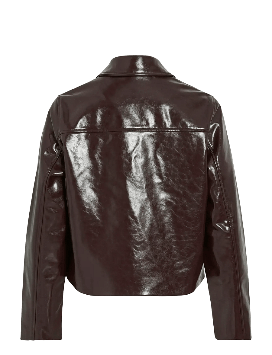 Vila - VIJENORA L/S ZIP SHORT JACKET - frühlingsjacken - fig - 2