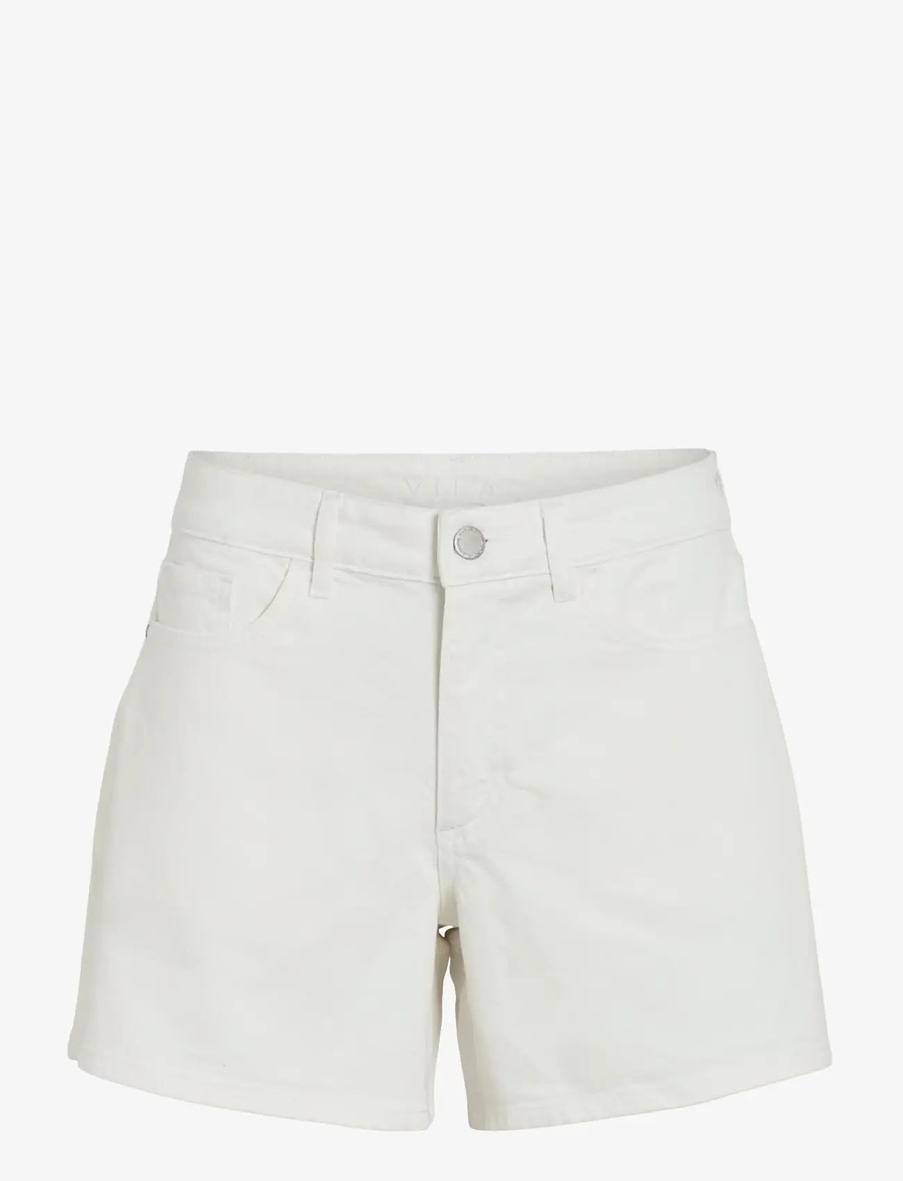 Vila - VIJAF RW DENIM SHORTS-NOOS - jorts - cloud dancer - 1