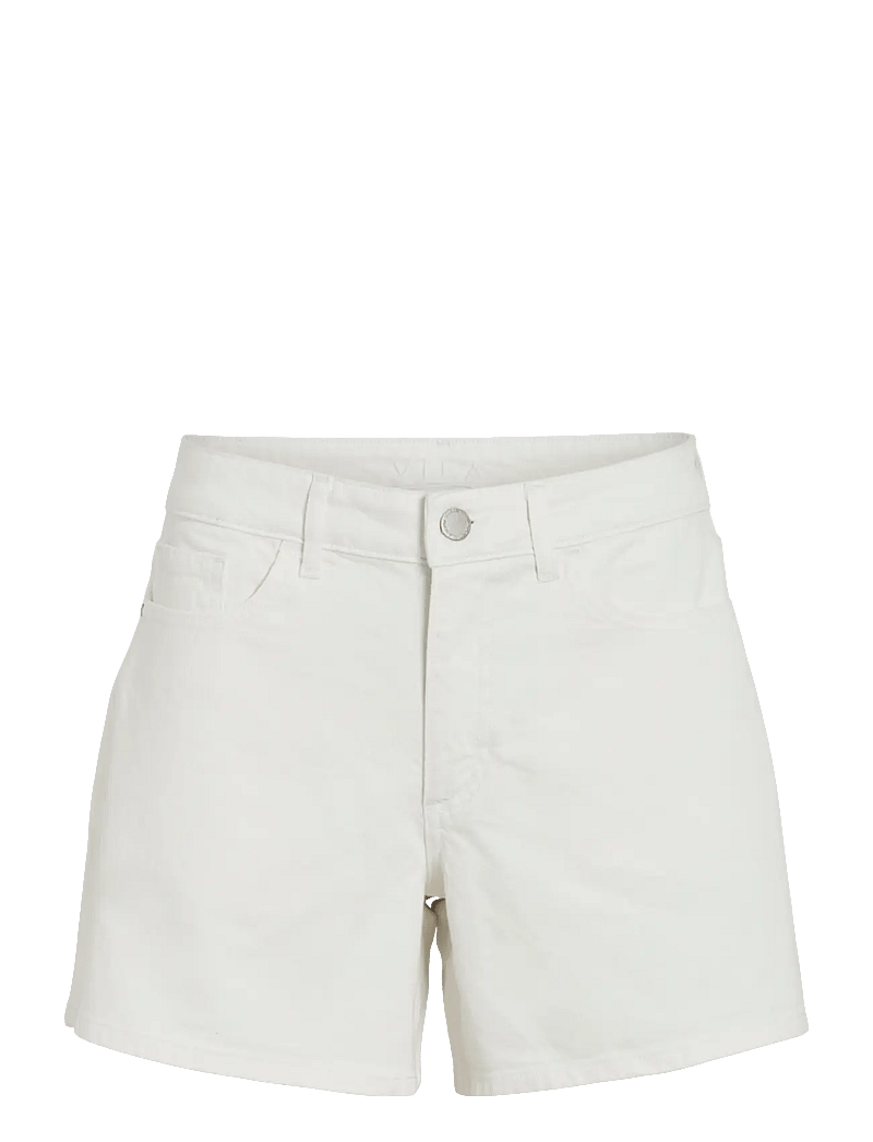Vila - VIJAF RW DENIM SHORTS-NOOS - jorts - cloud dancer - 1