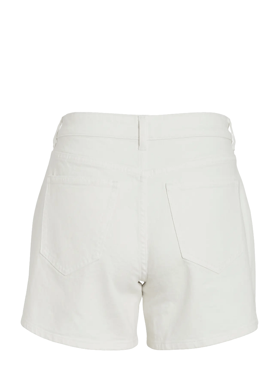 Vila - VIJAF RW DENIM SHORTS-NOOS - jeansshorts - cloud dancer - 2