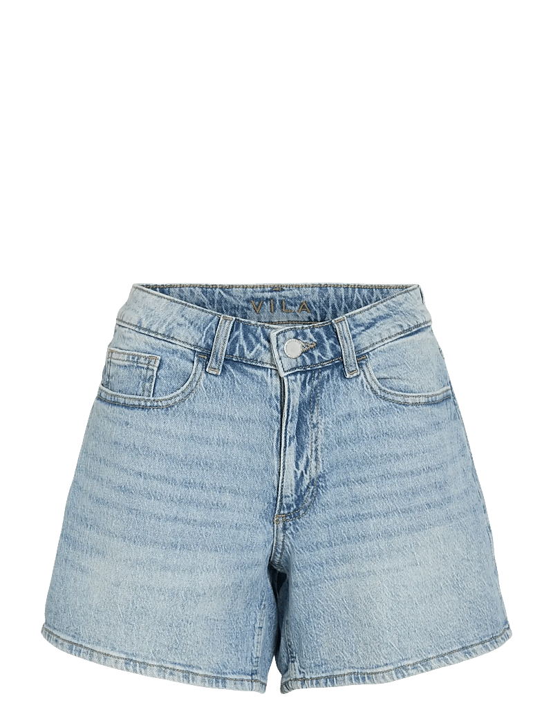 Vila - VIJAF RW DENIM SHORTS-NOOS - jorts - light blue denim - 1